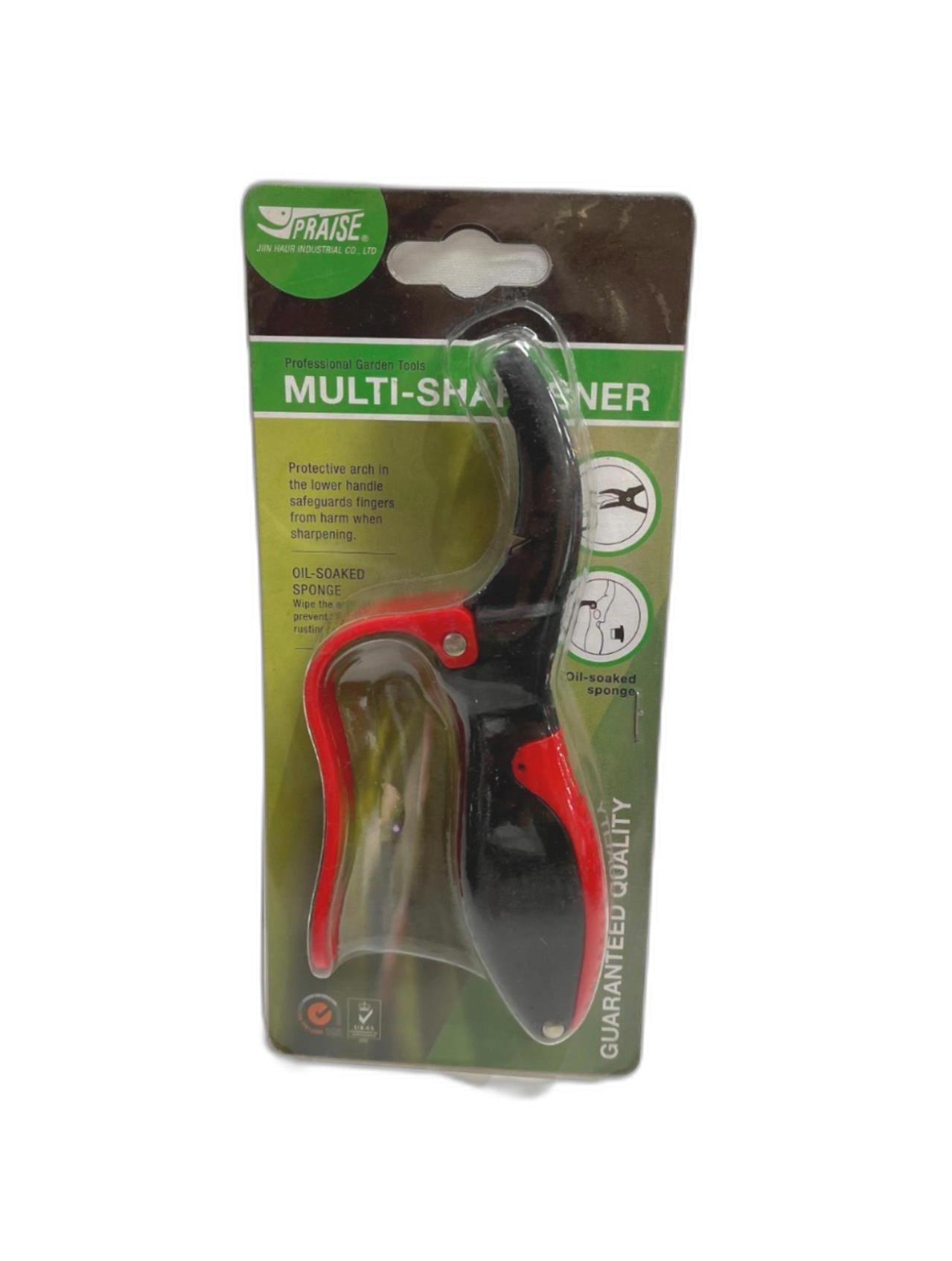 Praise Handhelp Garden Tool Pruner Multi Sharpener NEW