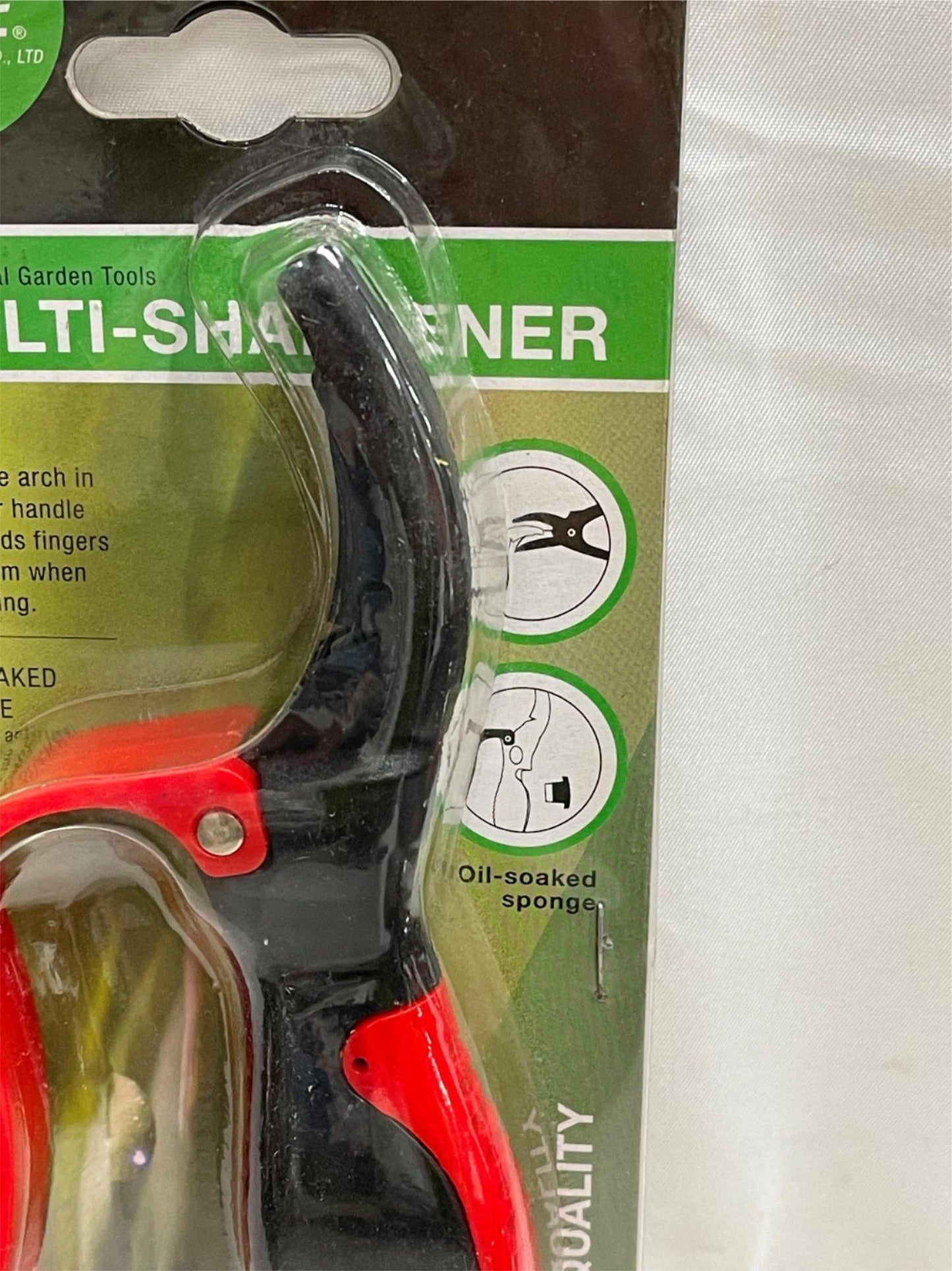 Praise Handhelp Garden Tool Pruner Multi Sharpener NEW