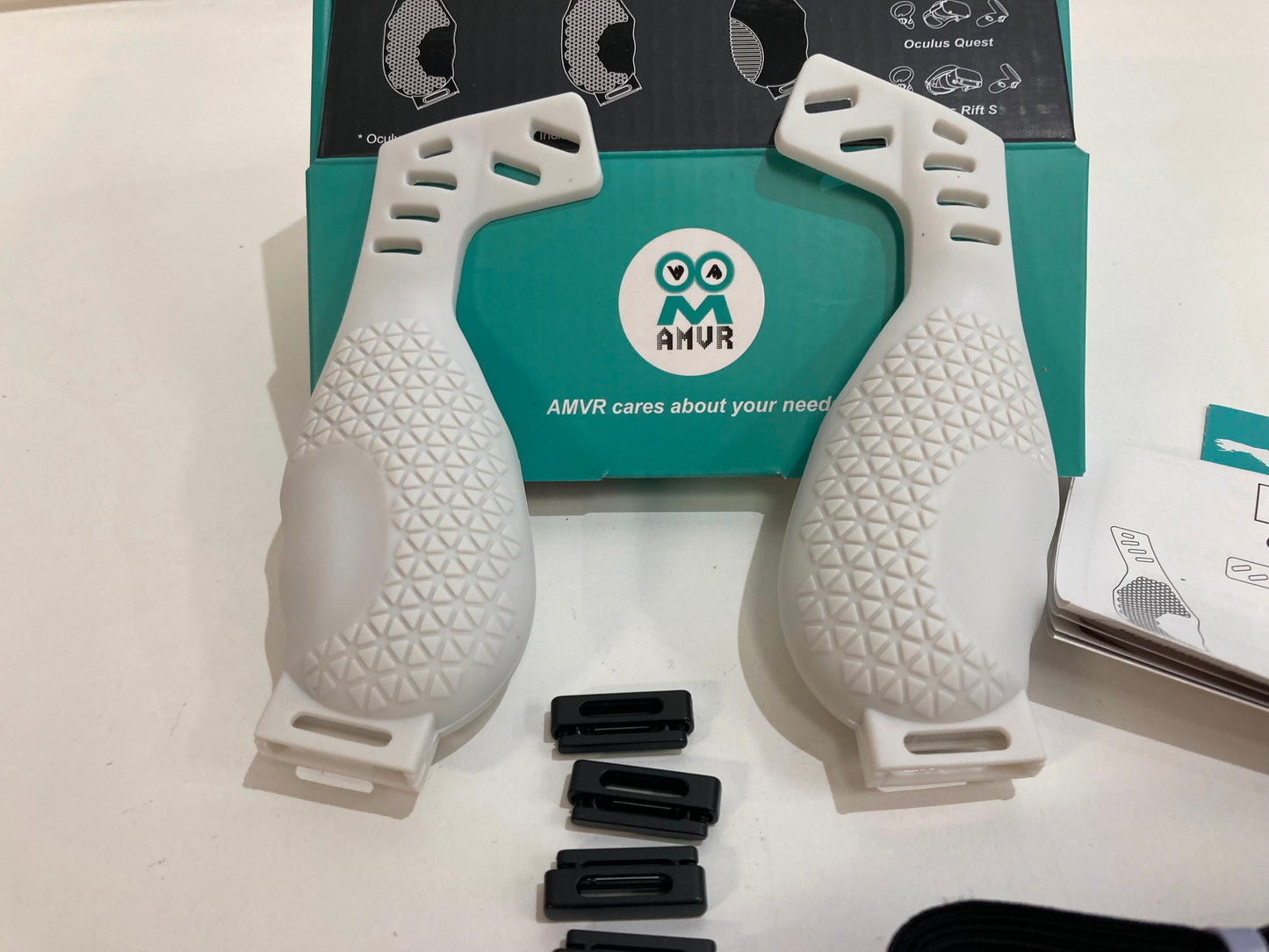 Amvr Touch Controller Grip Cover Left & Right - Q2H1 - White NEW