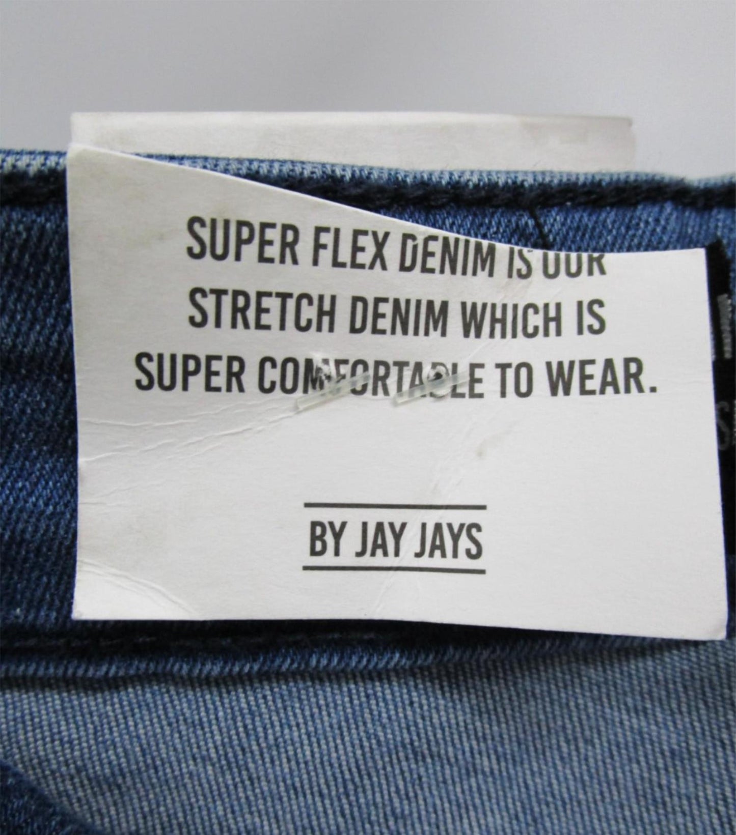 Jay Jays Blue Stretch Super Flex Denim Shorts Mens Size 30 NEW