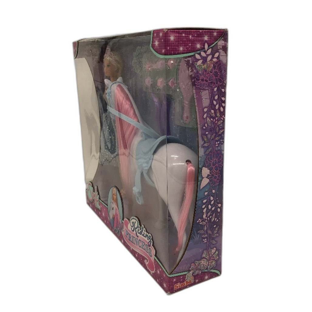Steffi Love Riding Princess Moveable With Horse & Hair Styling Accessories NEW