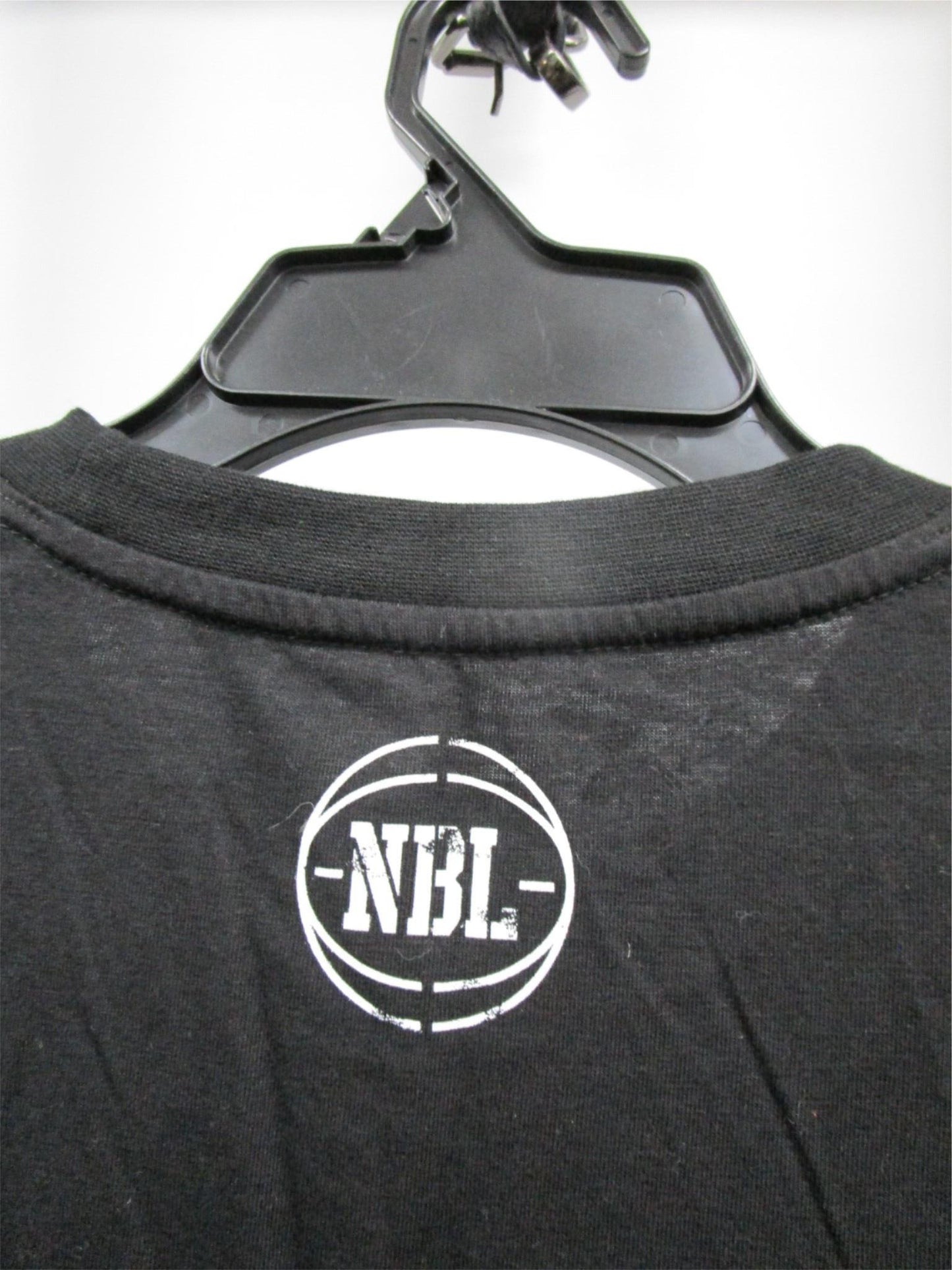 Nbl Basketball League Black Short Sleeve T-Shirt Mens Size M NEW