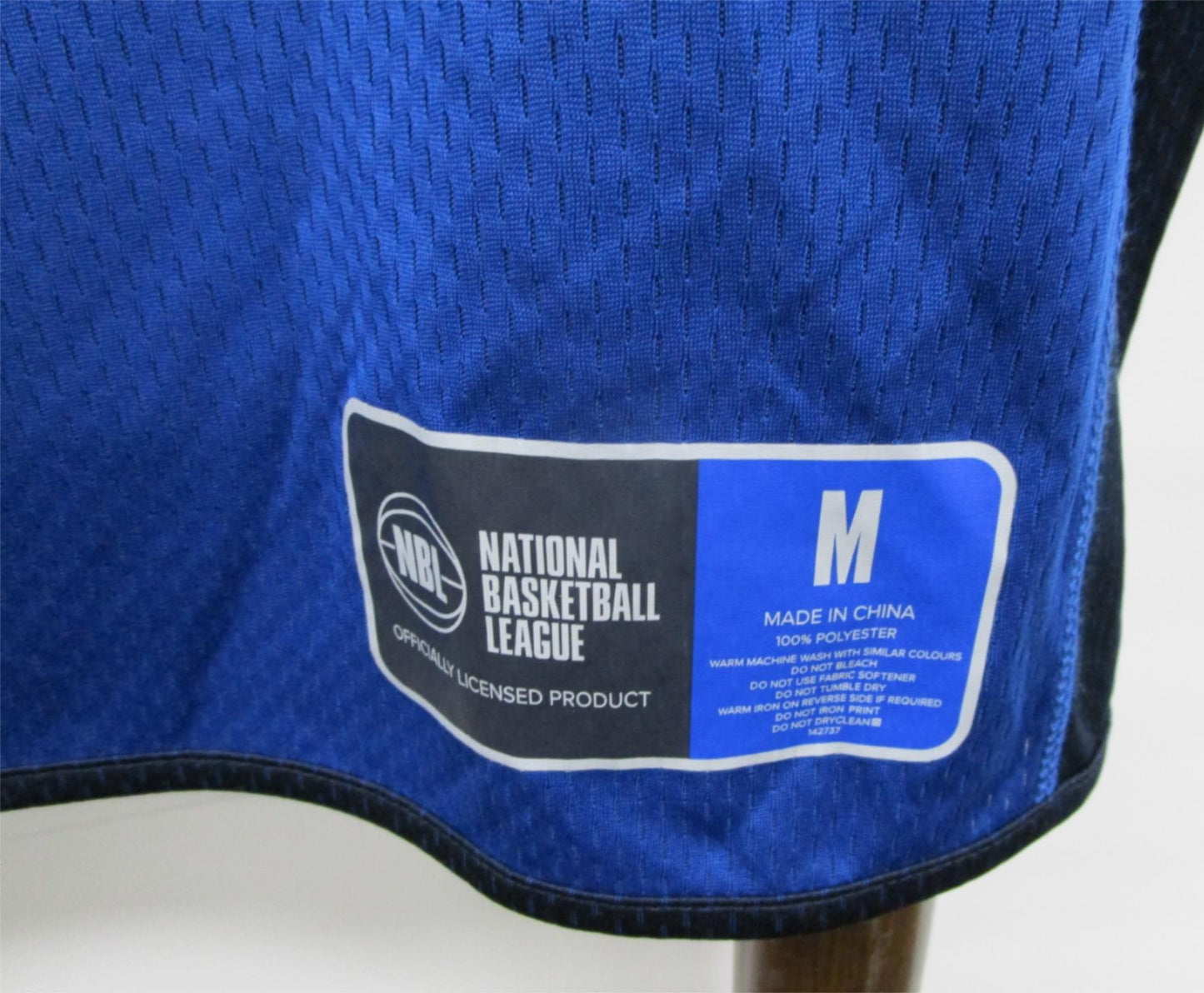 Nbl Basketball League Blue Round Neck Sleeveless Tank Mens Sz M NEW