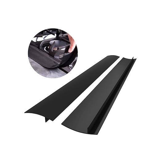 Silicone Heat Resistant Easy Clean Kitchen Stove Gap Cover Sealing 2 Pack NEW