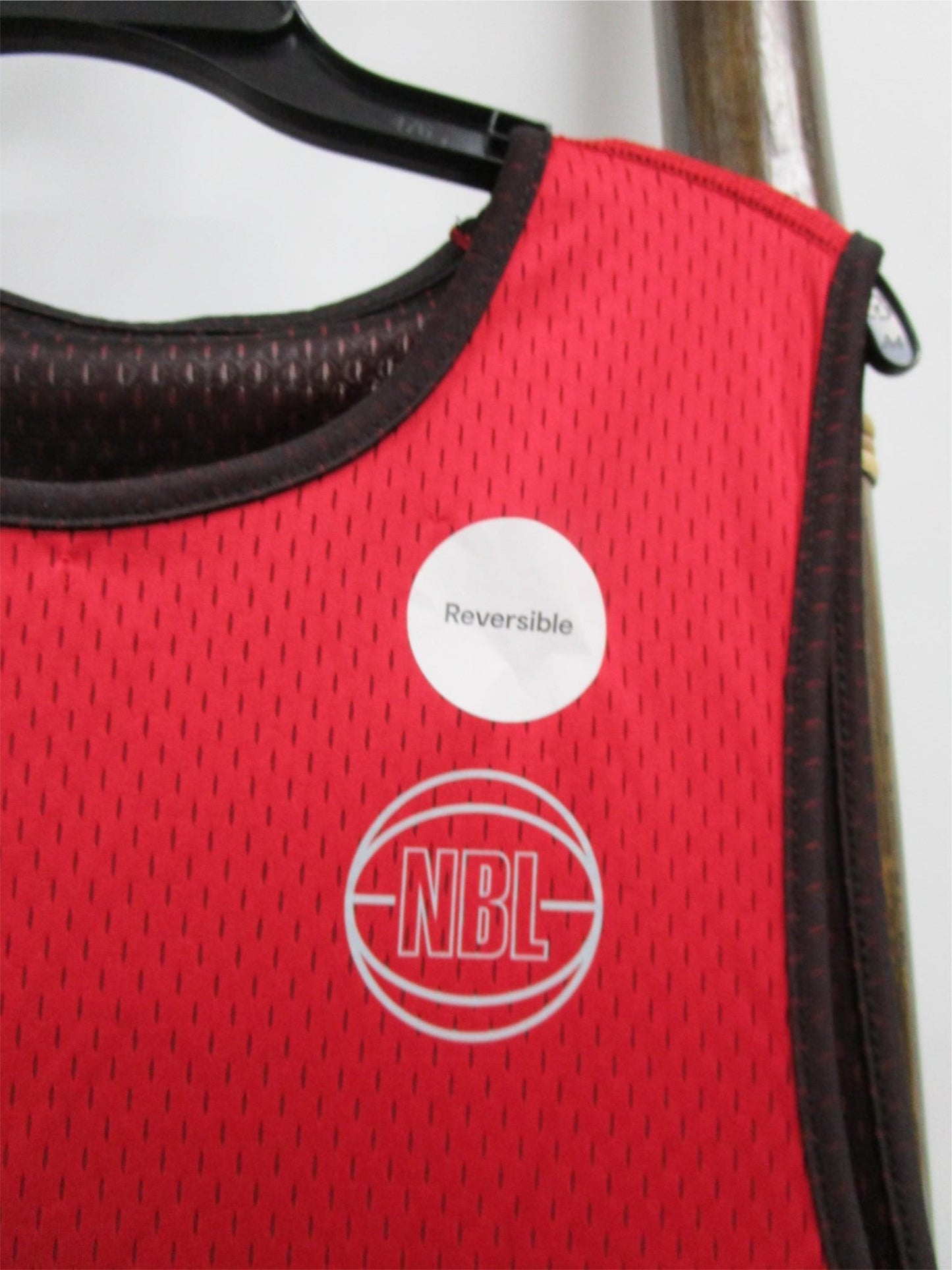 Nbl Basketball League Red Round Neck Sleeveless Tank Mens Size M NEW