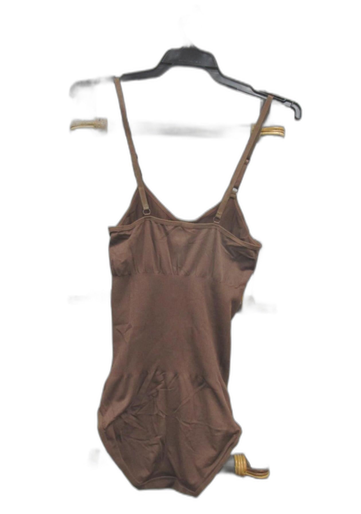 Bodysuit Brown Tummy Control Slimming Shapewear Ladies Size S NEW