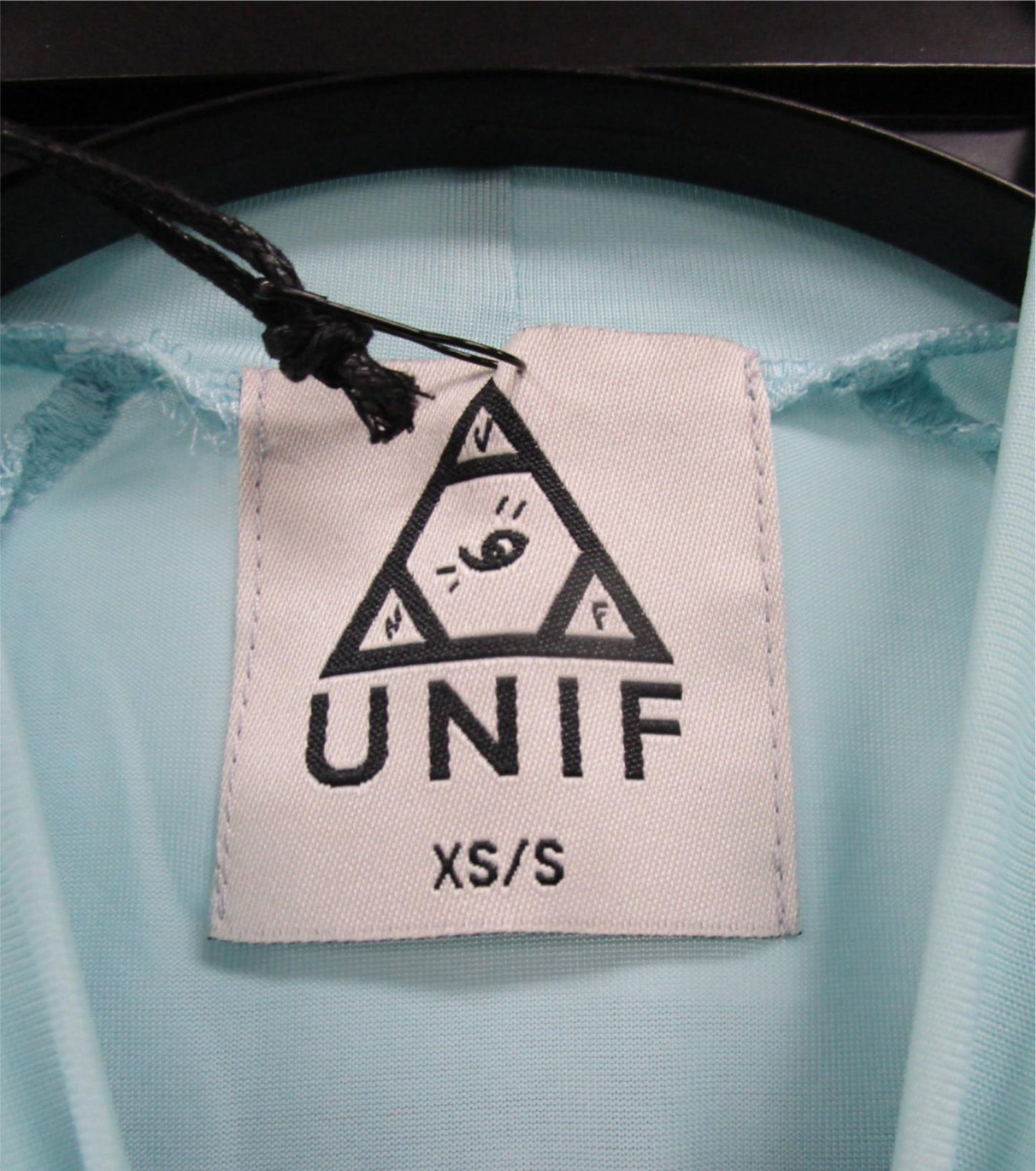 Unif Mint Short Sleeve Comfortable Fit Crop Top Ladies Size Xs/S NEW