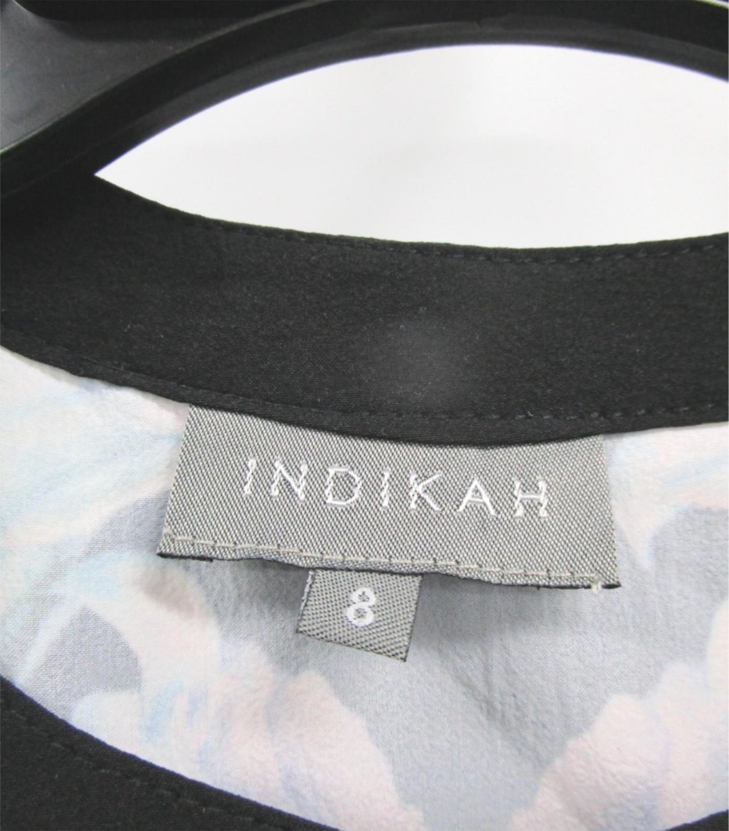 Indikah Sleeveless Comfortable Fit Top Navy Blue Ladies Size 8