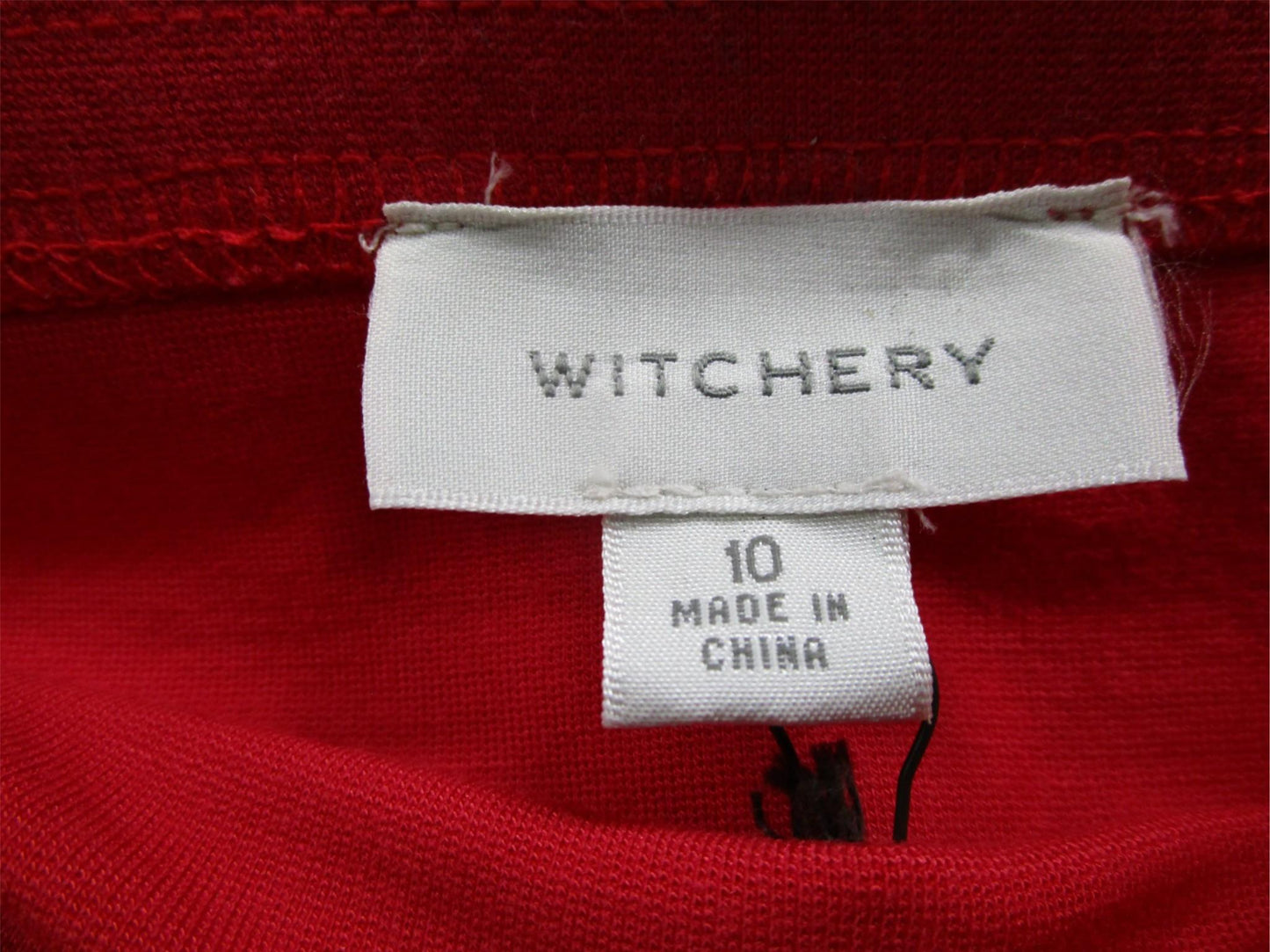 Witchery Regular Fit Short Skirt Cherry Ladies Size 10 NEW