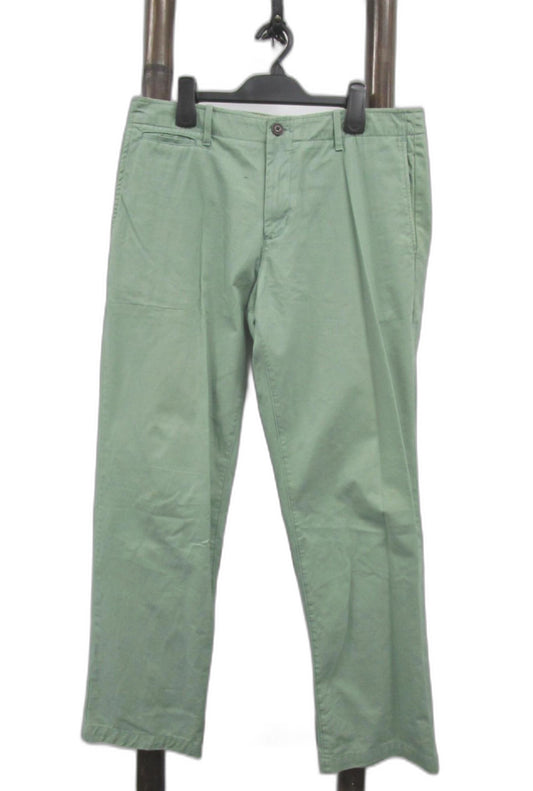 Gap Straight Regular Fit Cargo Pants Green Mens Sz L 30 W 34 *Neighbours