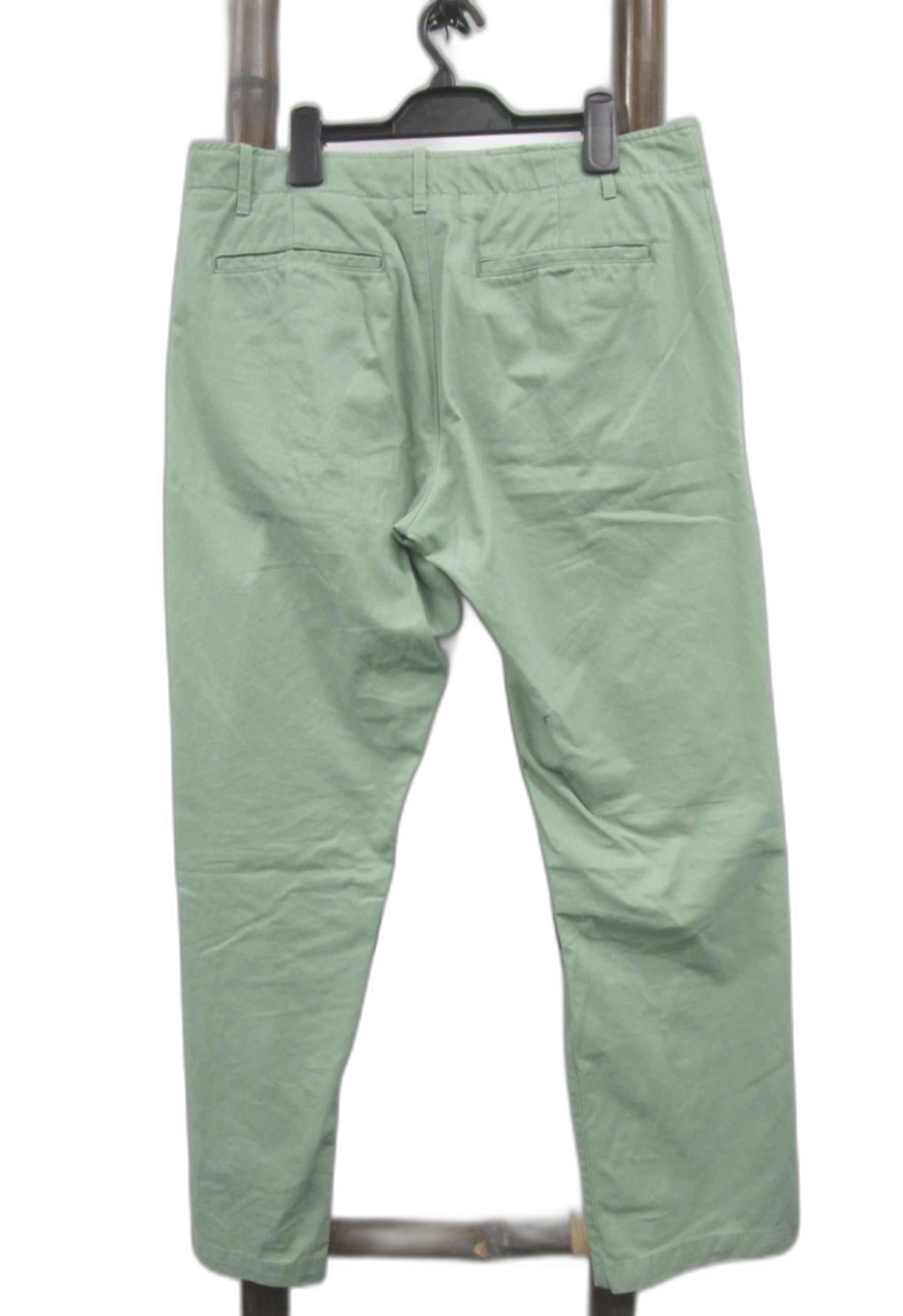 Gap Straight Regular Fit Cargo Pants Green Mens Sz L 30 W 34 *Neighbours