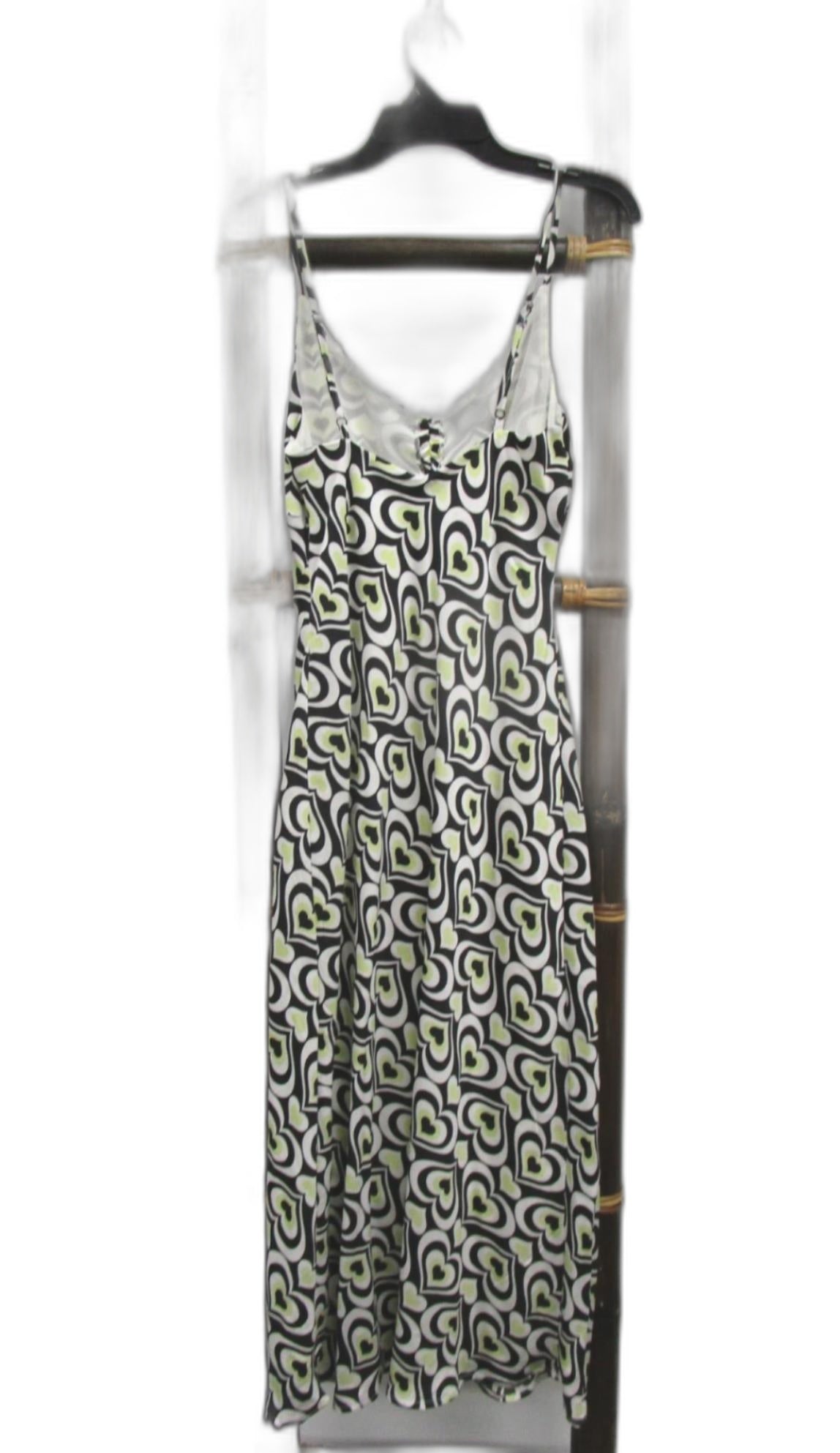 Miss Shop Sleeveless Vivid Daze Midi Dress White/Black Ladies Sz 6 NEW