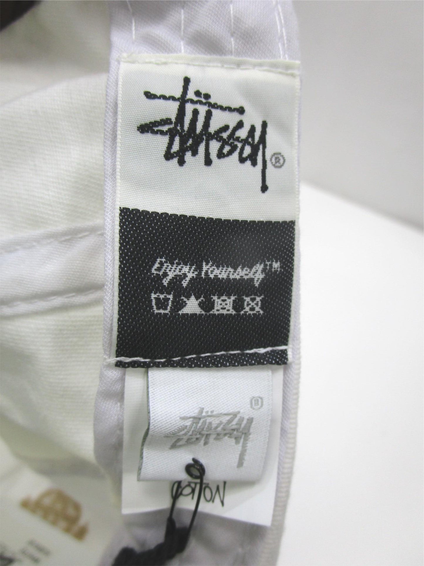 Stussy Cotton Embroidered Logo Estelle Low Pro Cap White Osfa NEW