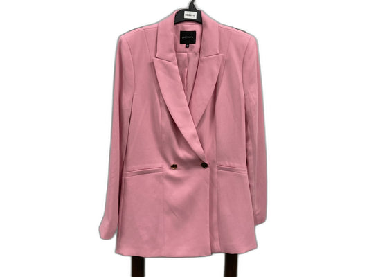 Portmans Shooting Star Blazer Pink Double Button Closure Ladies Sz 10 NEW