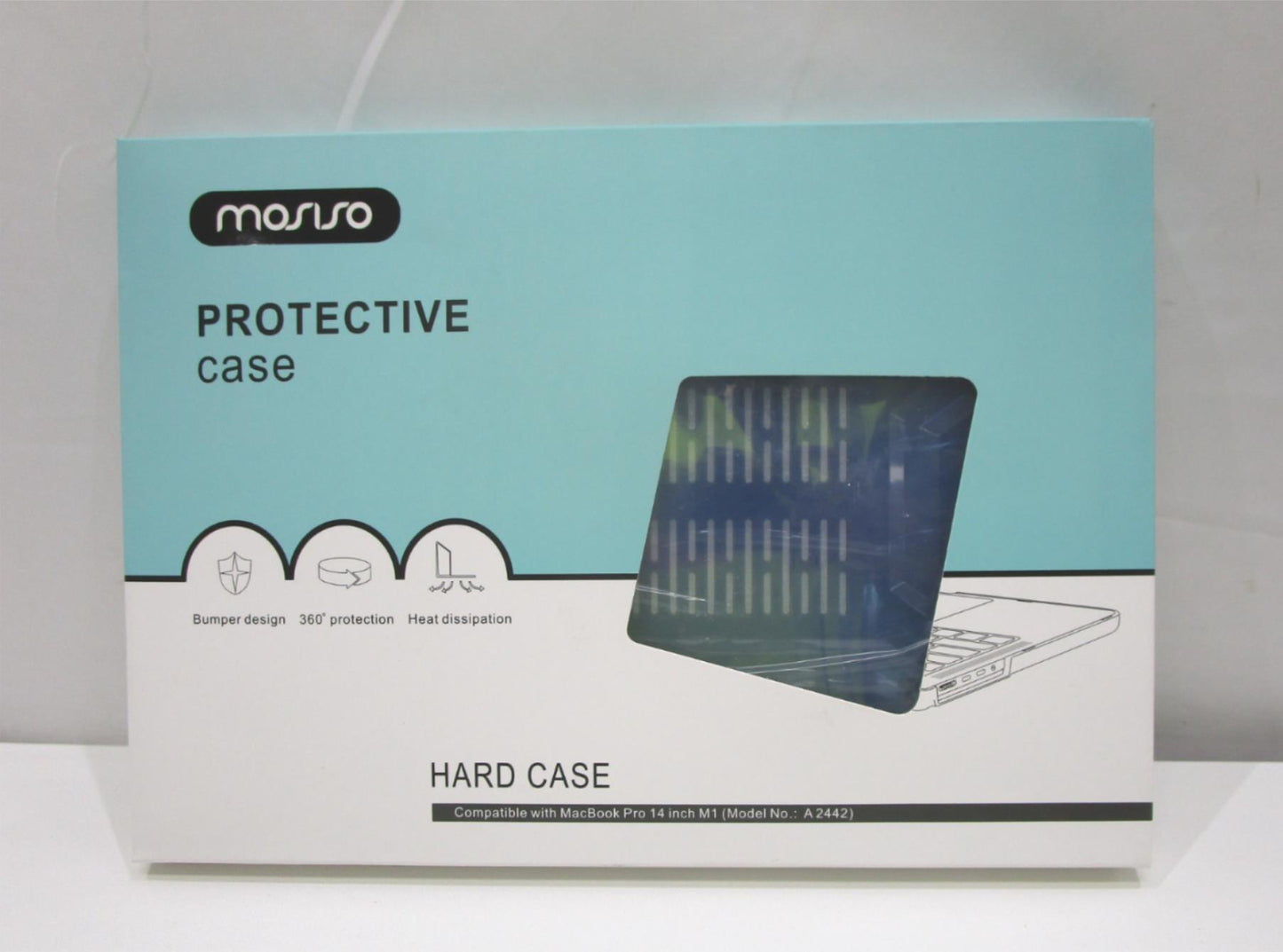 Mosiso Heavy Duty Compatible With Macbook Pro 14" M1 Hard Shell Case NEW