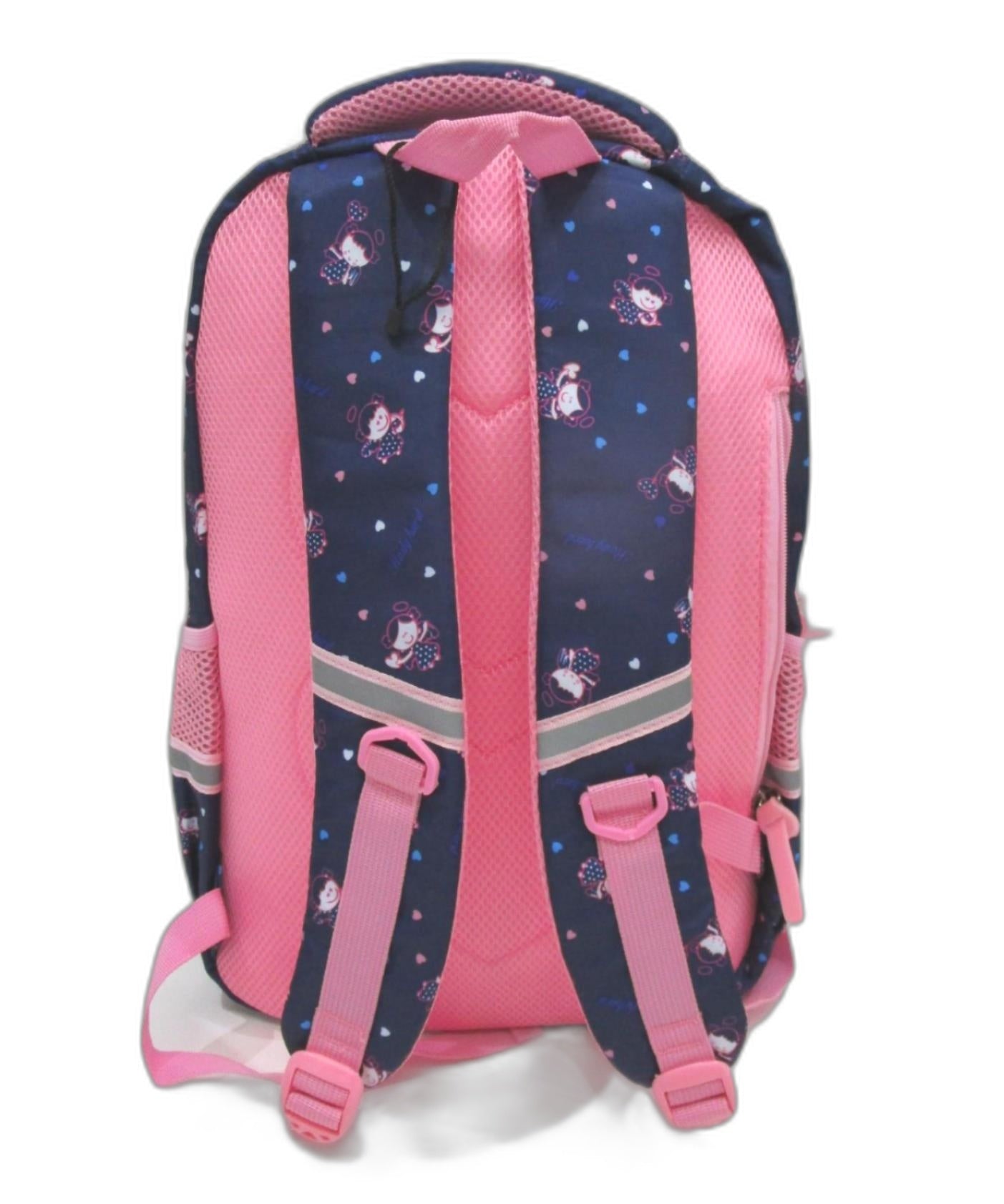 Rudy Hard Princess Themed 2 Compartment, Front & Side Pockets Backpack NEW