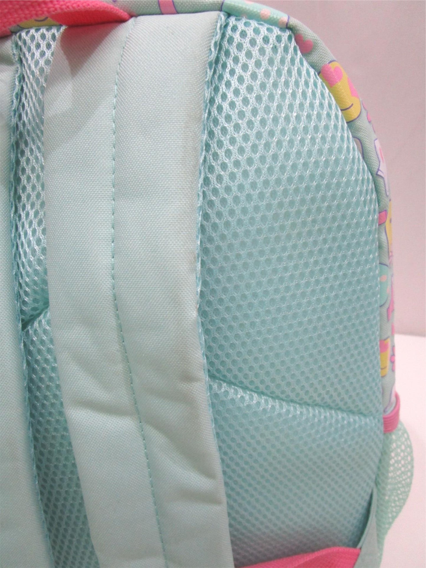 One Compartment 1 Front Pocket & 1 Side Mesh Holder Green Backpack NEW