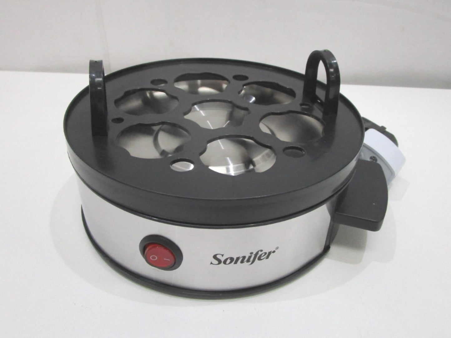 Sonifer Conveniently Cooks 7 Eggs Capacity Electric Steamer Cooker NEW