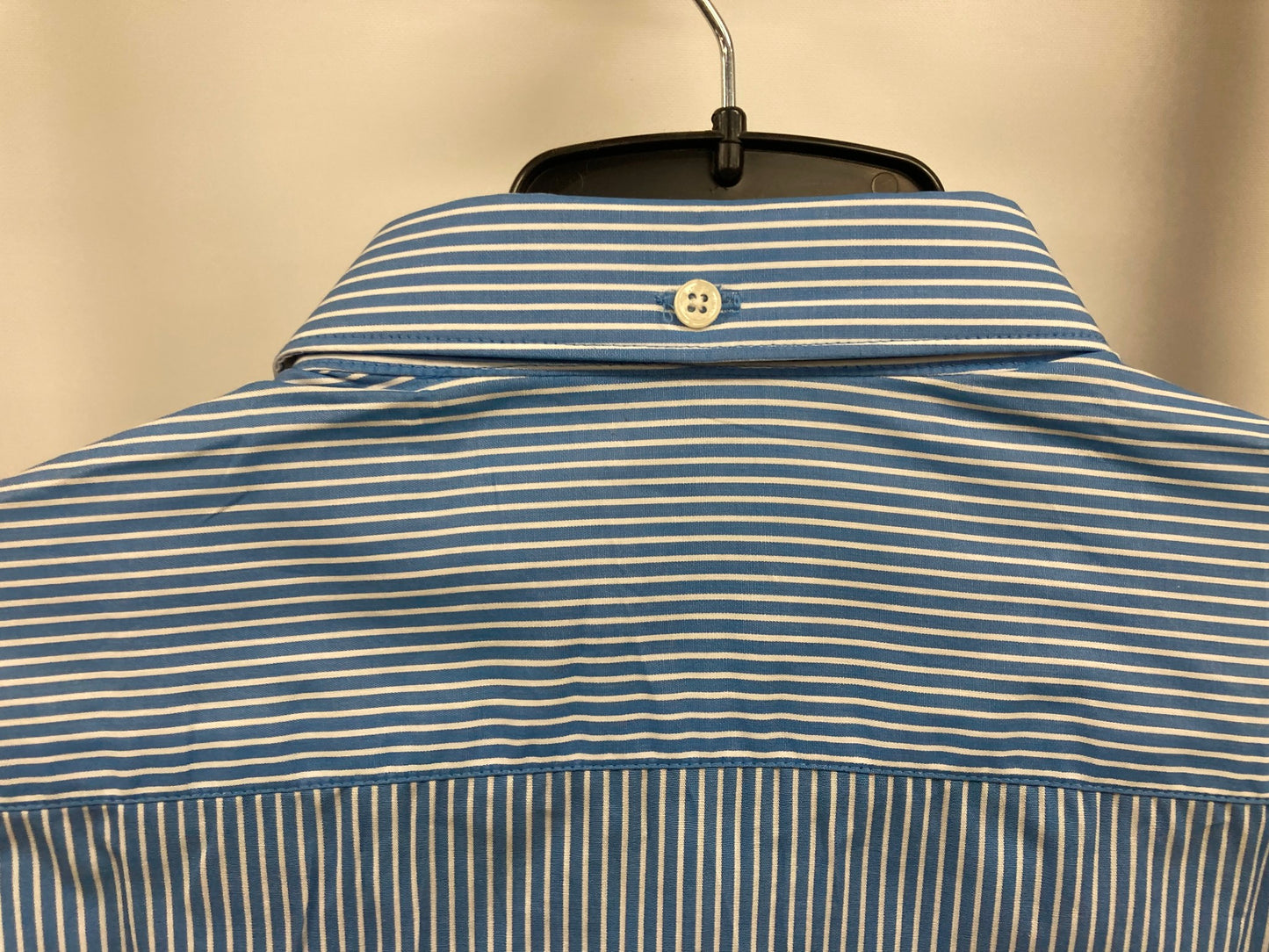 Ben Sherman Regular Fit Blue W/ White Stripes Shirt Men'S Size Xs NEW