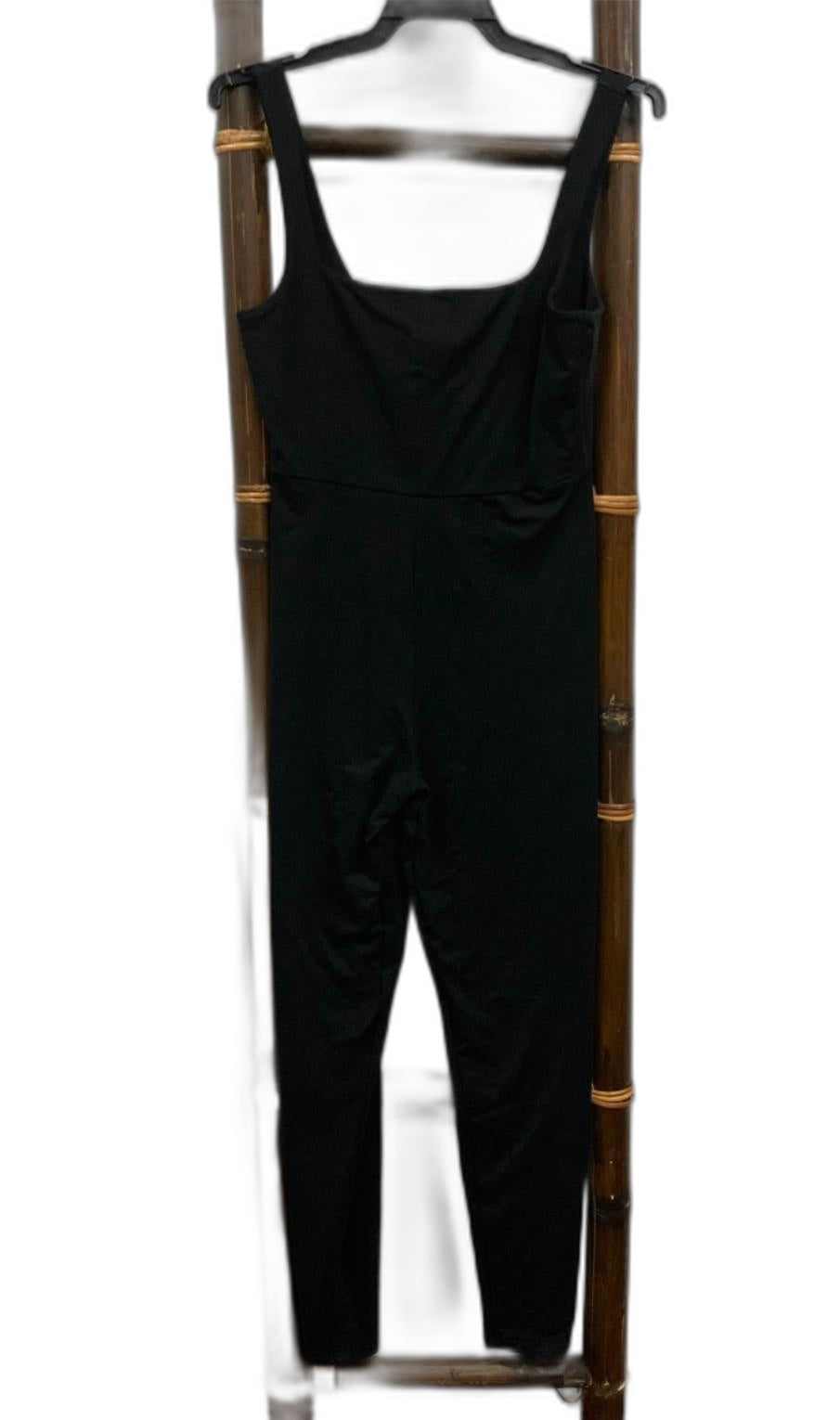 Ava & Ever Harlow Jumpsuit Slip On Stretchy Black Ladies Sz 10 NEW