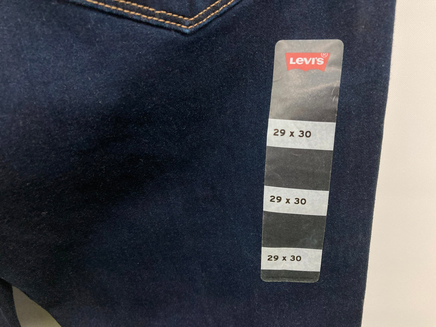 Levi Strauss & Co. 516 Straight Leg Jeans Light Dk Blue Ladies Sz 29 Rp$110 NEW