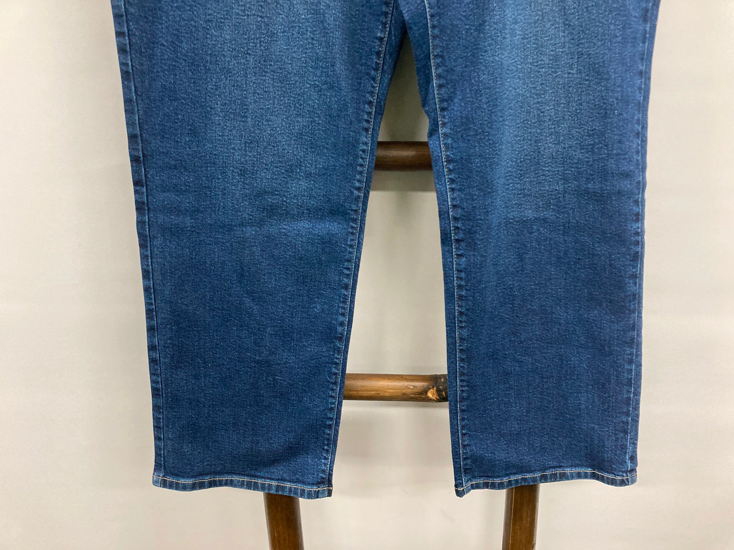 Just Jeans High Rise Full Length Denim Jeans Blue Ladies Sz 22 Rp$110 NEW