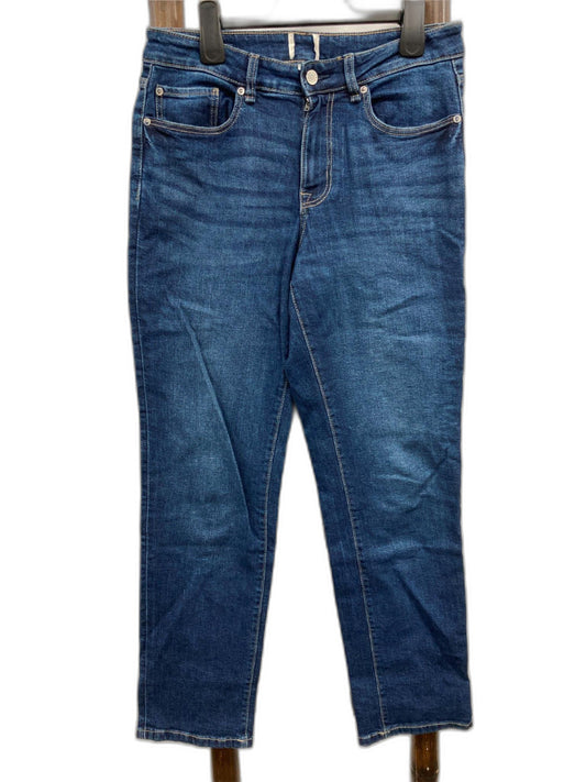 Just Jeans High Rise Full Length Denim Jeans Blue Ladies Sz 9F Rp$110 NEW