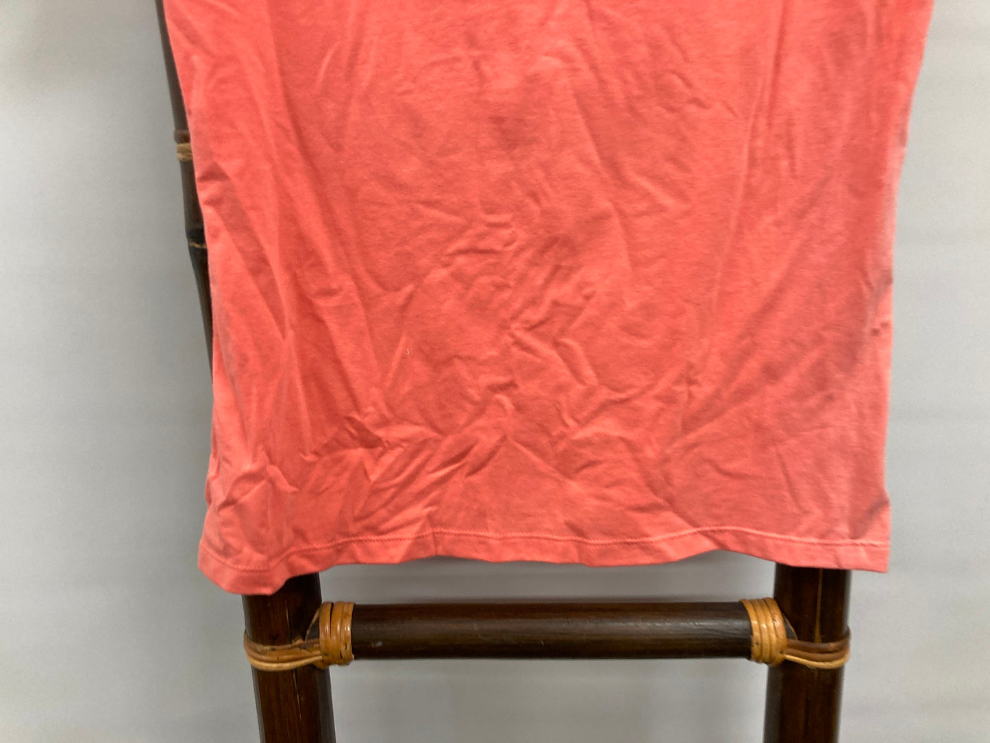 Soho Lounge Wear S/Sleeve T-Shirt Pajama Top Orange Ladies Sz S NEW