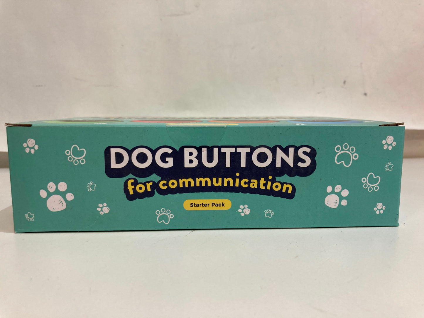 Vocal Pups 4 X Dog Buttons Communication Starter Pack 1 Male Voice NEW