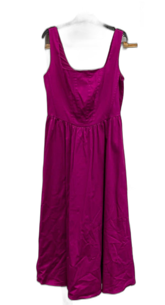 Danni Minogue Petites Corset Dress Zip Up Magenta Ladies Sz 6P *Tags NEW