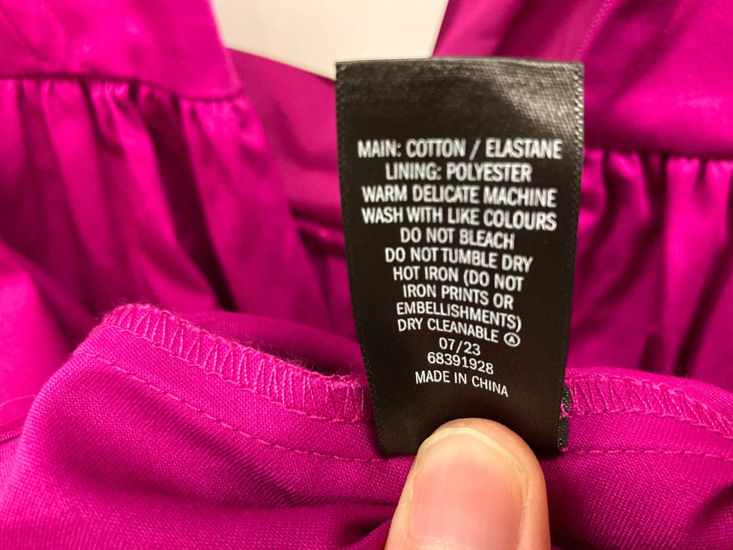 Danni Minogue Petites Corset Dress Zip Up Magenta Ladies Sz 6P *Tags NEW