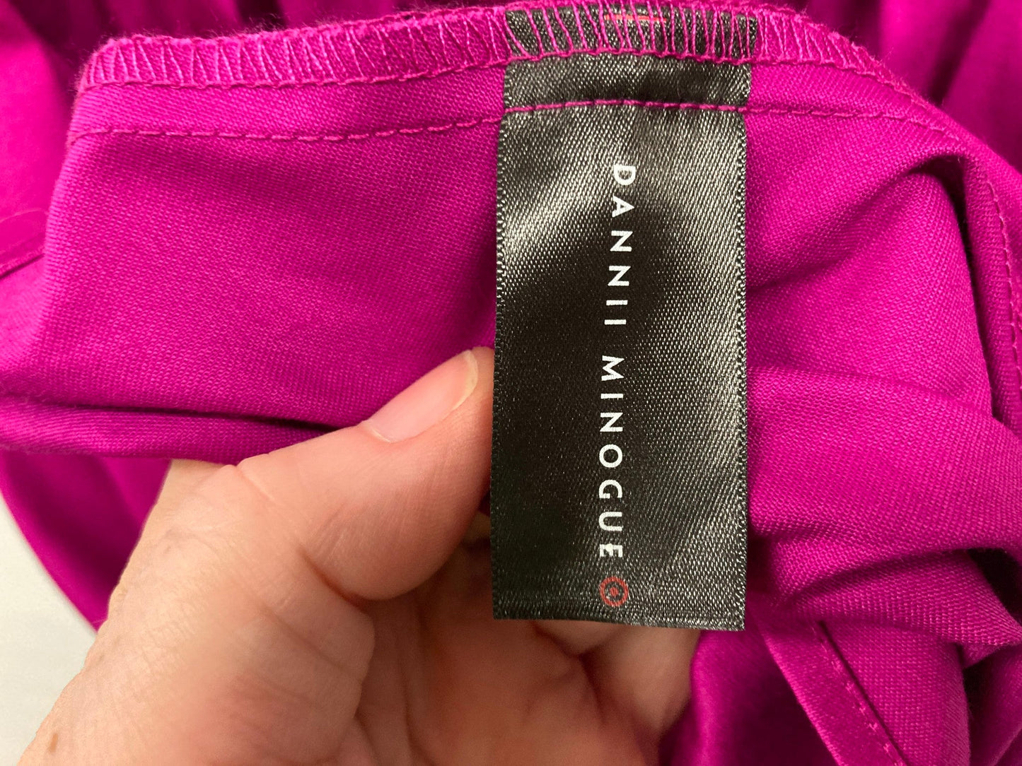Danni Minogue Petites Corset Dress Zip Up Magenta Ladies Sz 6P *Tags NEW