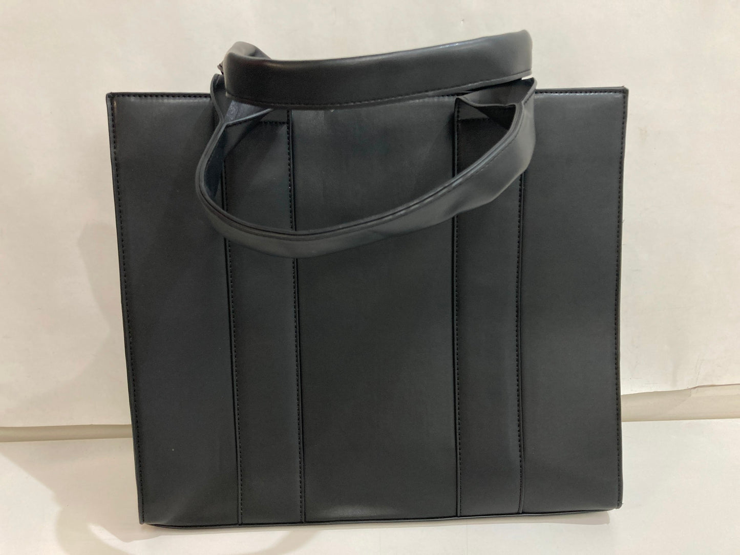 Tote Bag With Included Shoulder Strap 2 Compartments Black *Notags NEW