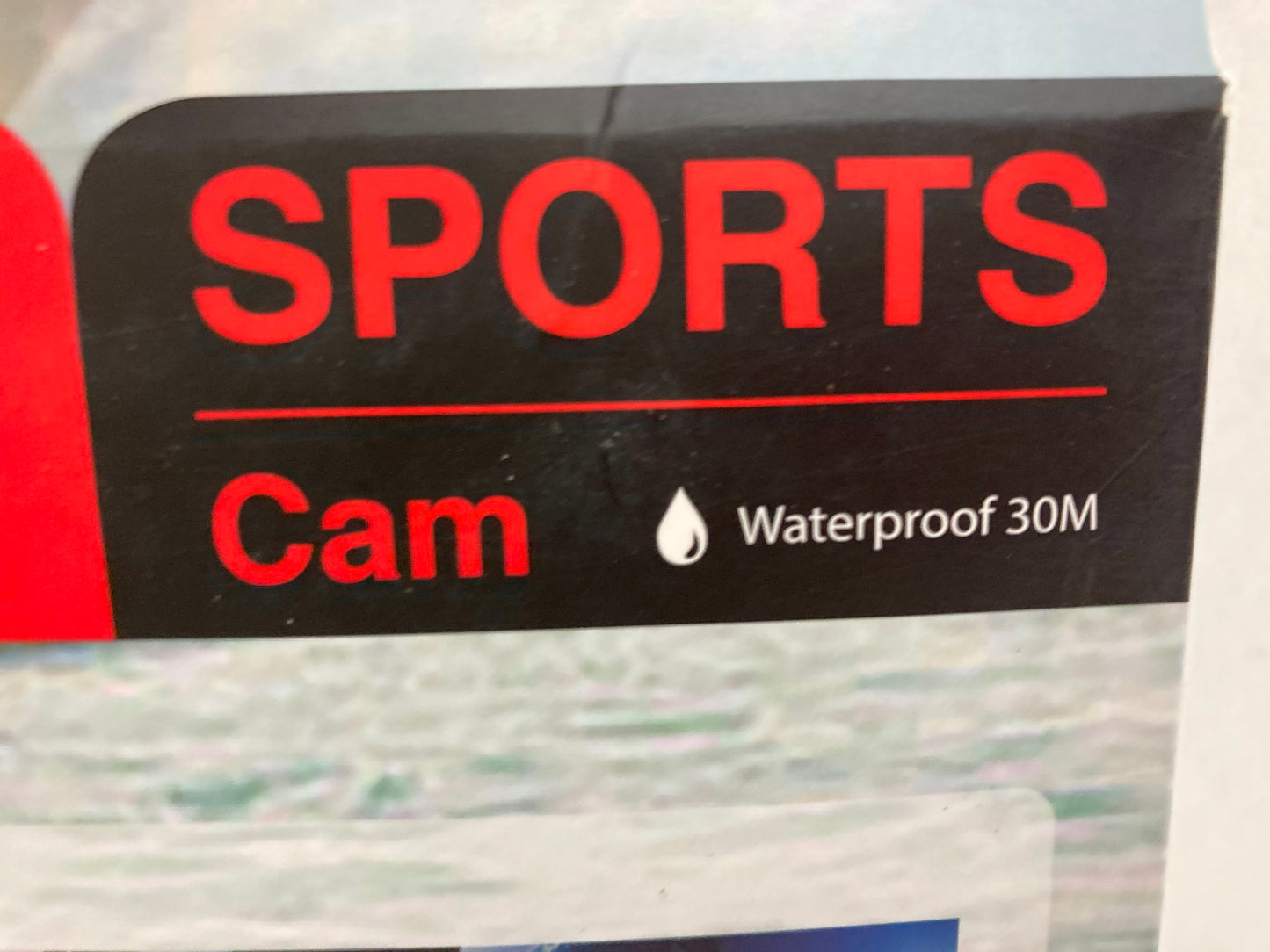 Sports Cam Action 1080P 2.0 Inch Screen 30M W/Proof Blue *Inbox NEW