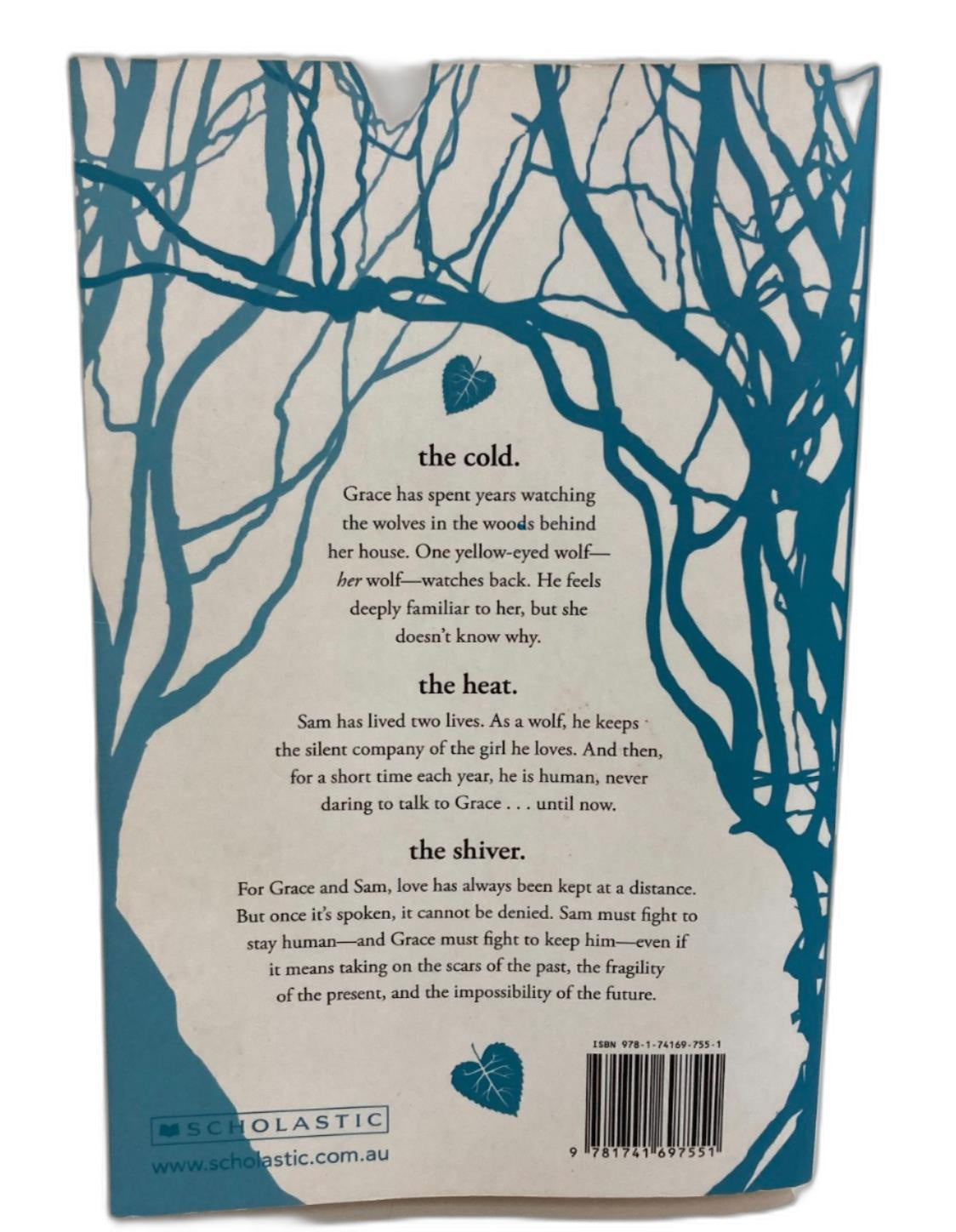 Shiver Scholastic Press Softcover Book Author: Maggie Stiefvater