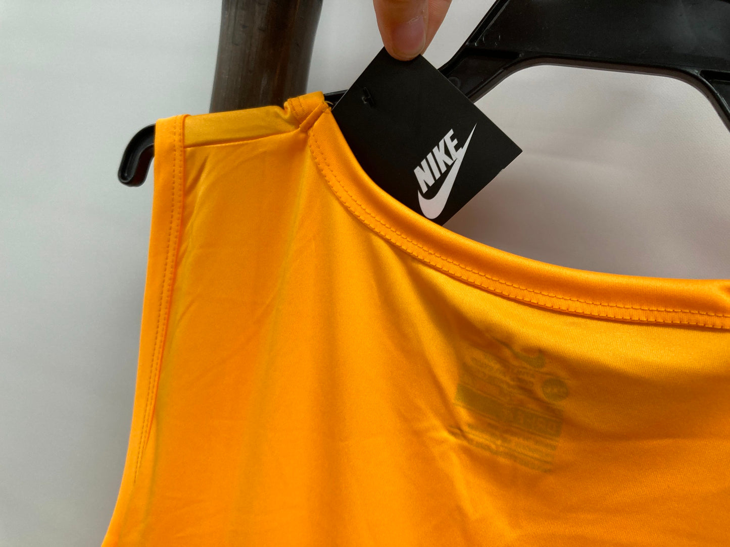 Nike Dri Fit Activewear Tank Athletic Cut Orange Mens Size 2Xl NEW