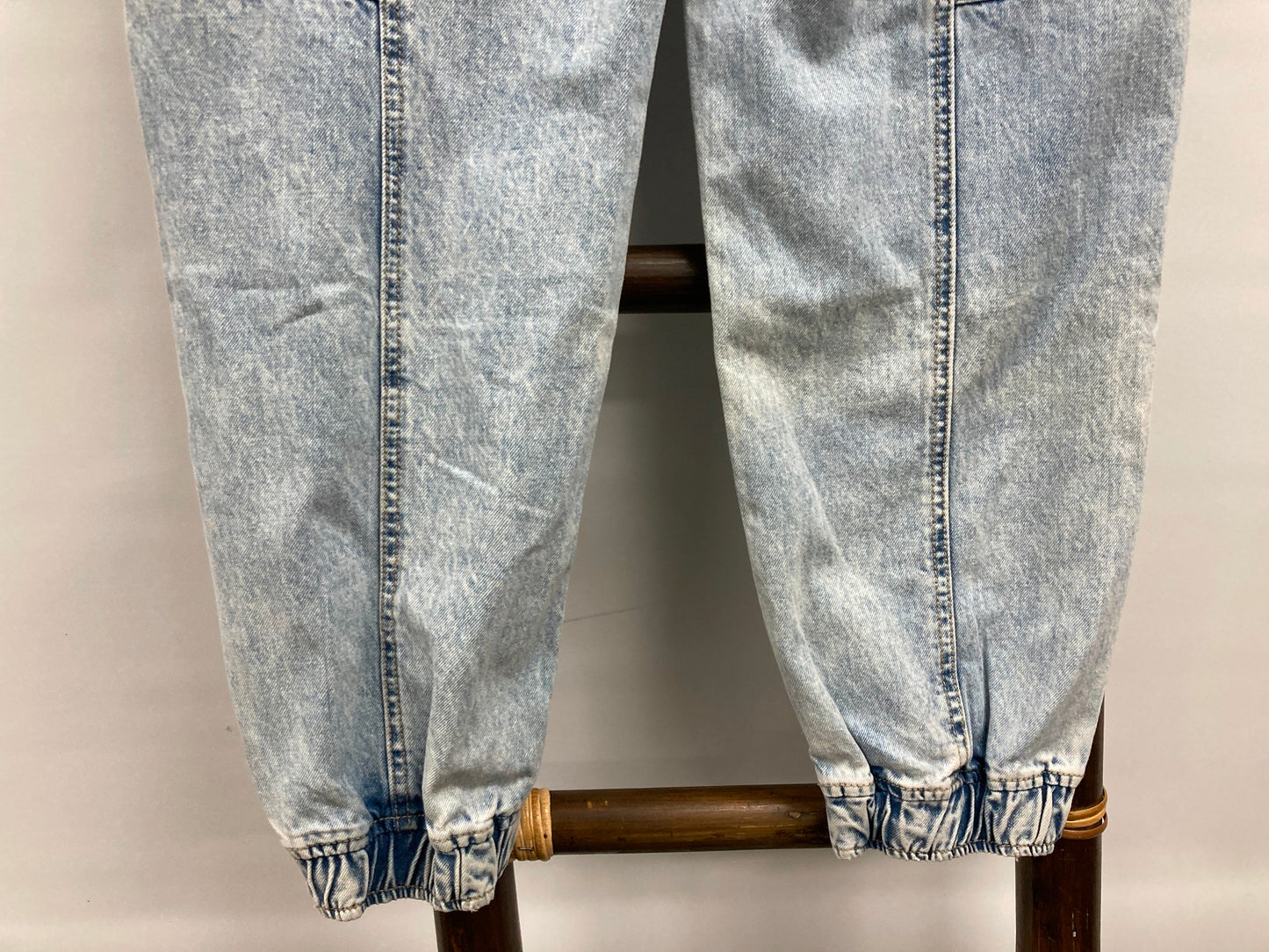 Jay Jays Lexi Jogger High Rise Cotton Jeans Blue Ladies Sz 10 NEW