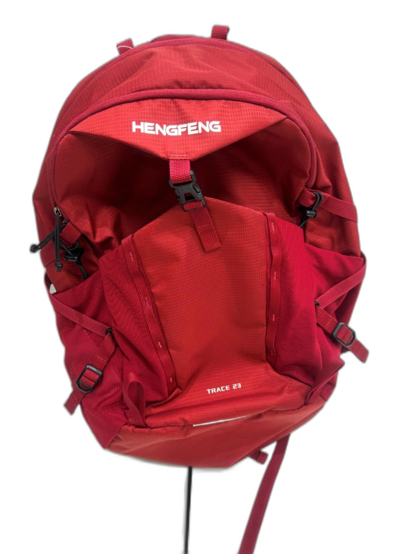 Hengfeng Trace 23L Red Outdoor Hiking Backpack W/ Multiple Pockets NEW