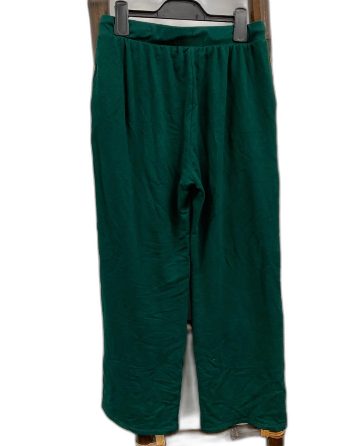 Peter Alexander Drawstring Loungewear Pants Green Ladies Sz S NEW