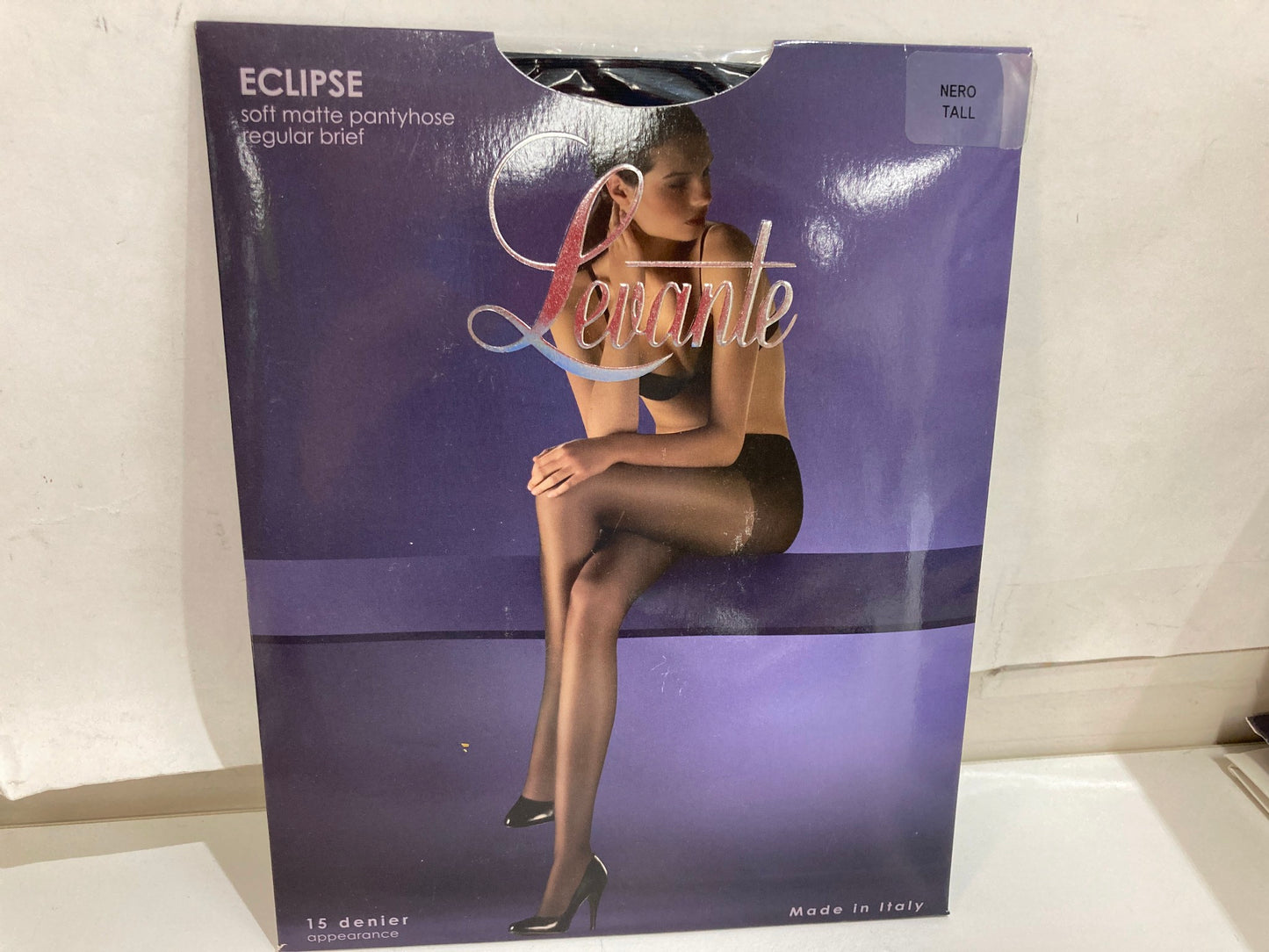 Levante 2-Andriena Tights & 1-Eclipse Matte Pantyhose Ladies Sz Talls NEW