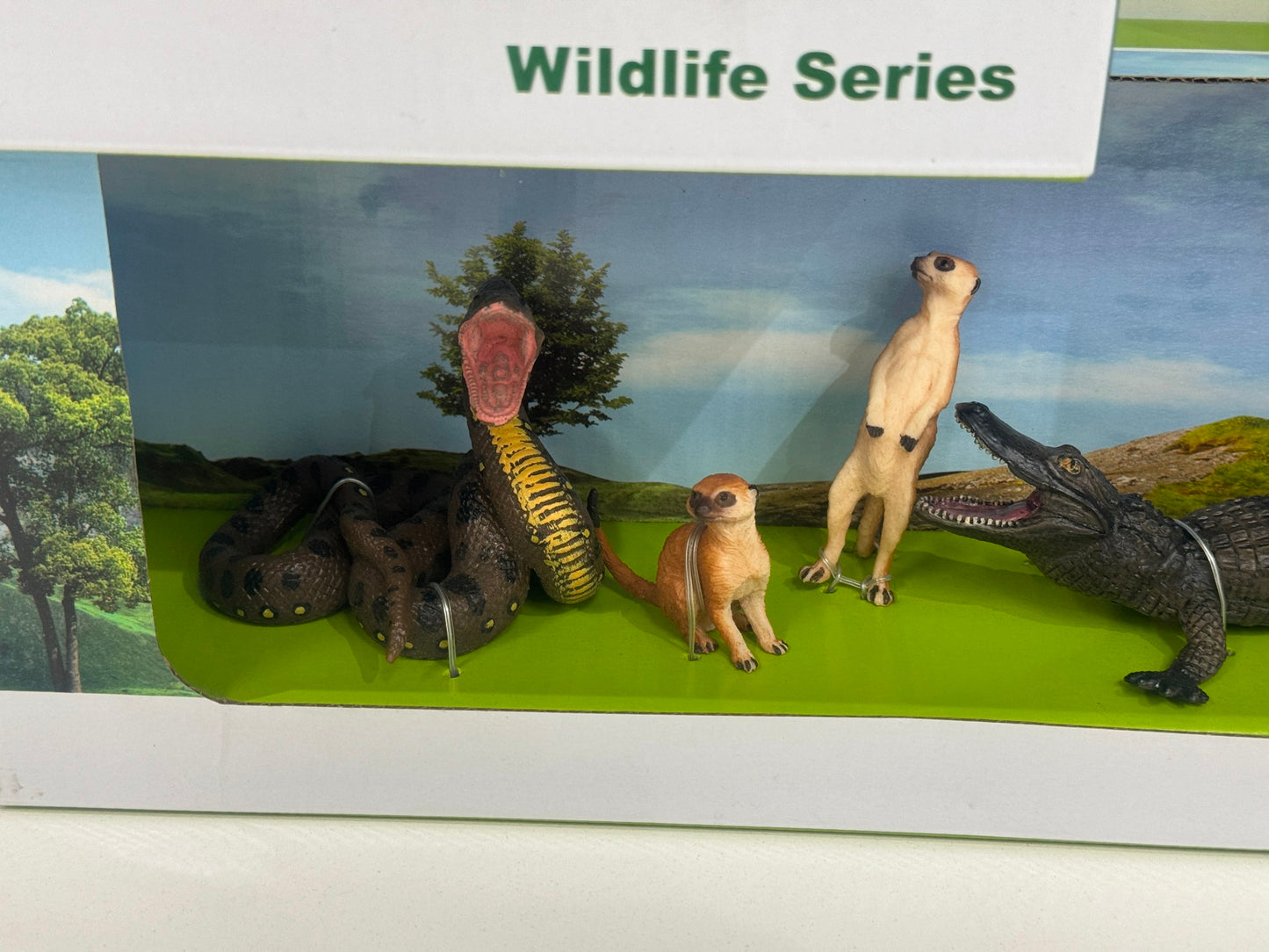 Target Wildlife Plastic Figurines 3 Boxed Sets 9 Various Animals NEW