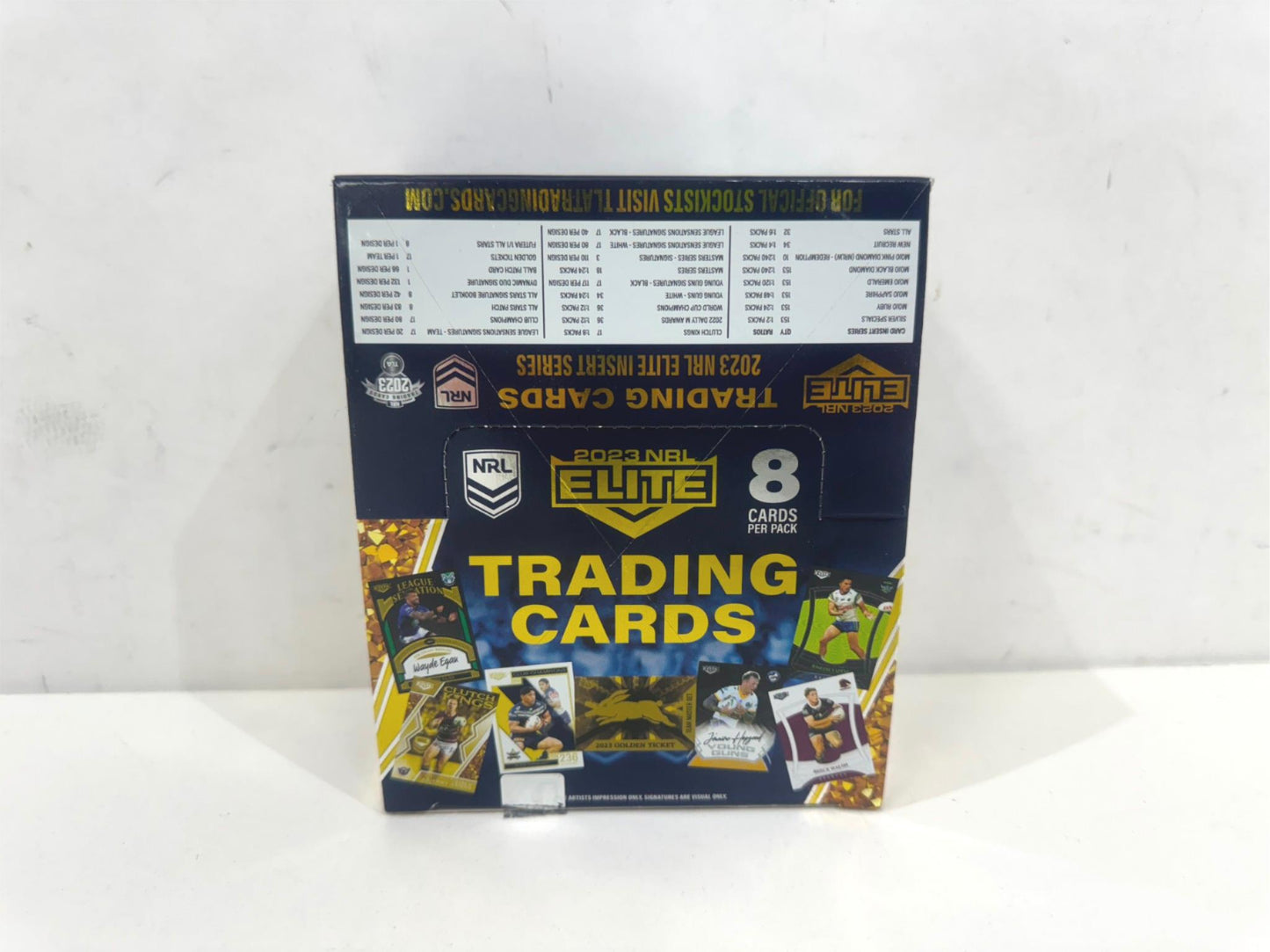 Ex-Display Opened Box 2023 Nrl Elite Insert Series Trading Cards *Unpackaged