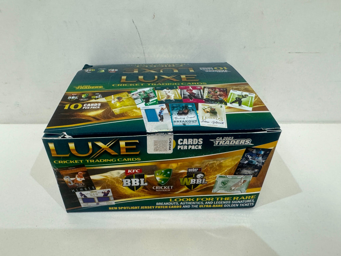 Ex-Display Opened Box 2023 Luxe Traders Cricket Trading Cards *Unsealed/Open