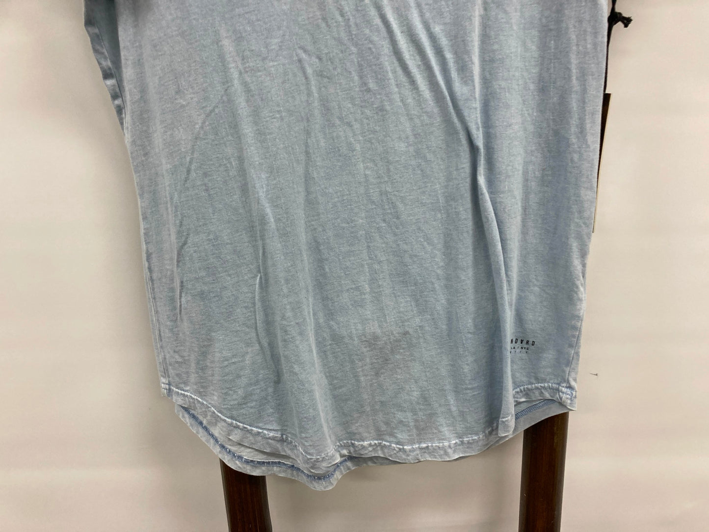 Standard Spire Ss Tee Light Denim S/Sleeve Long Tee Blue Mens Sz L Rp$39.95 NEW