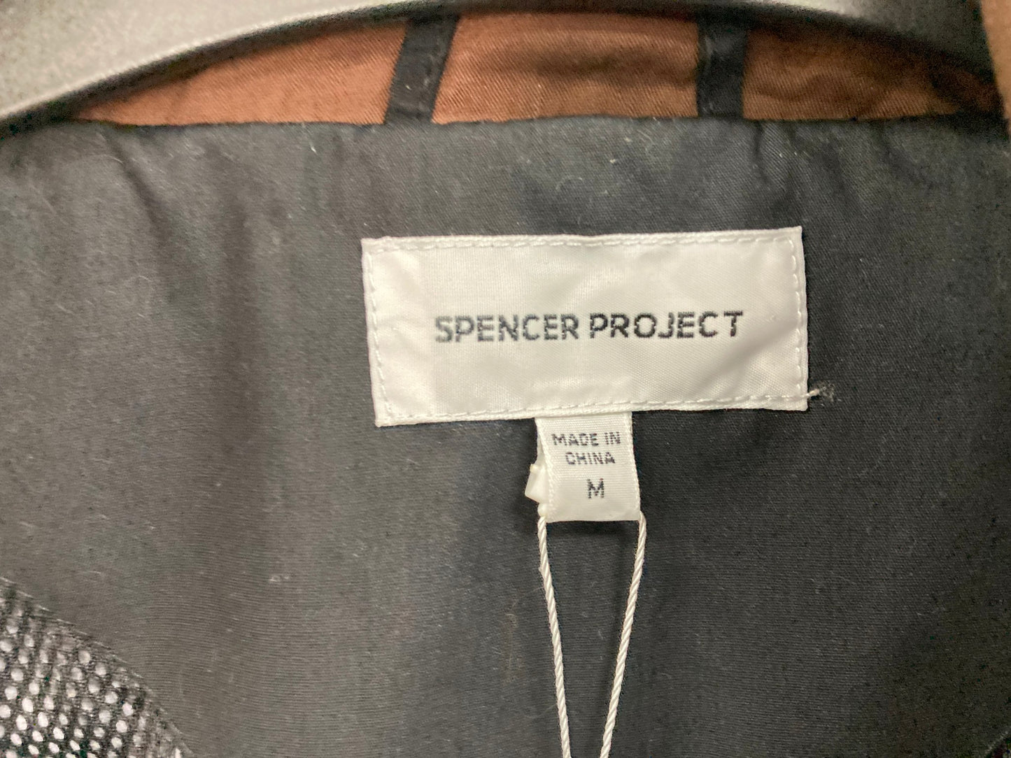 Spencer Project Gladstone Jacket Black Mens Sz M *Defect Button NEW