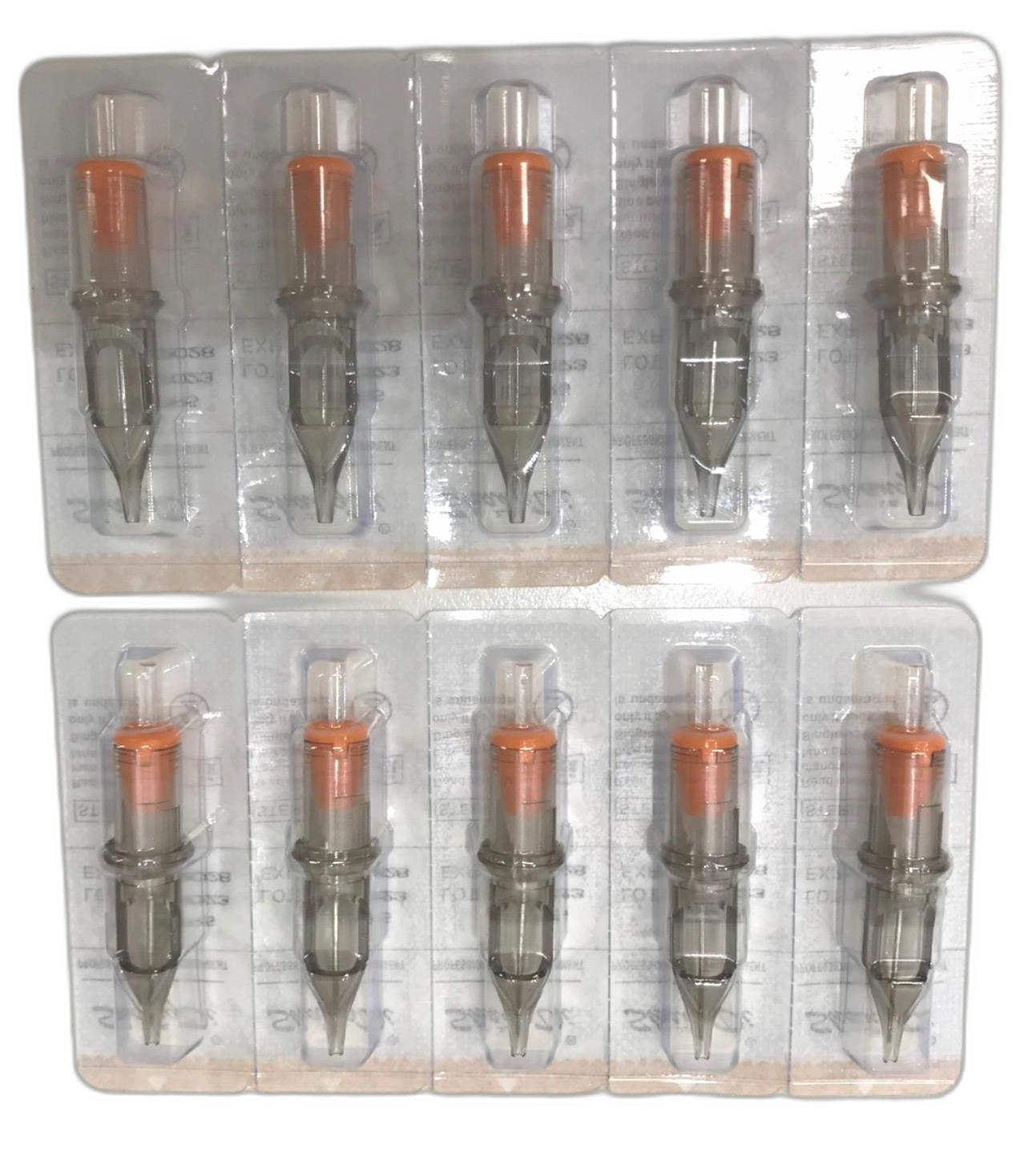 Shangdi 10Pcs Sterile Tattoo Needle Cartridges Expiry 02/2028 NEW