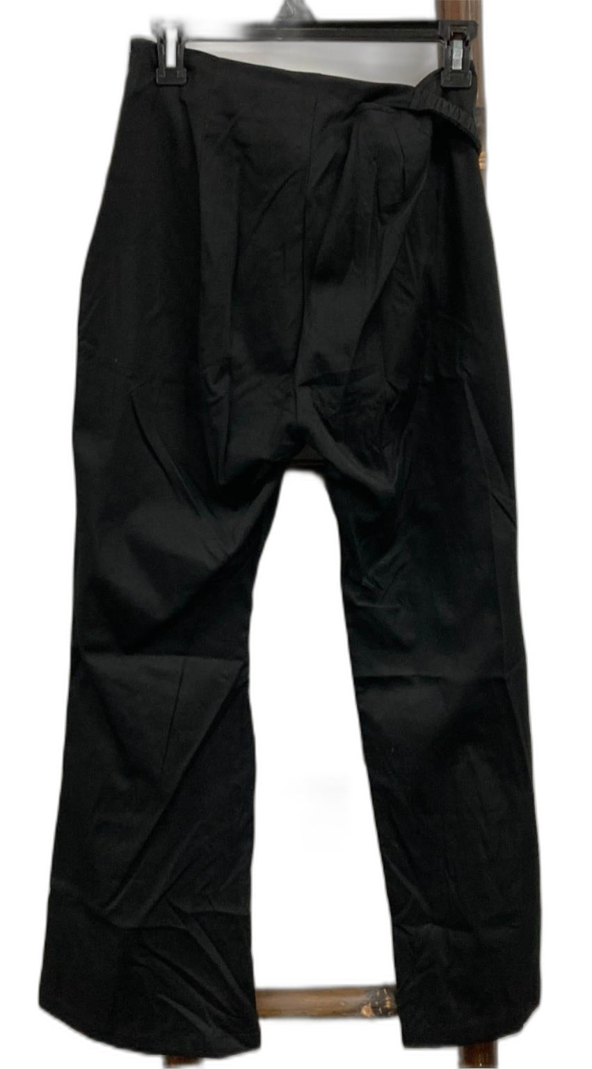 Cider Split Hip Bootleg Side Zip Black Pants Ladies Sz M *Tag NEW