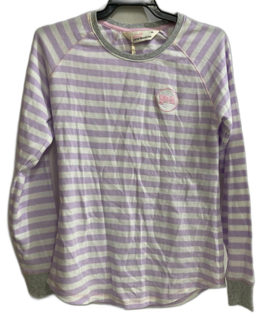 Ex Display Peter Alexander L/Sleeve Pj Top Purple Ladies Sz Xs NEW