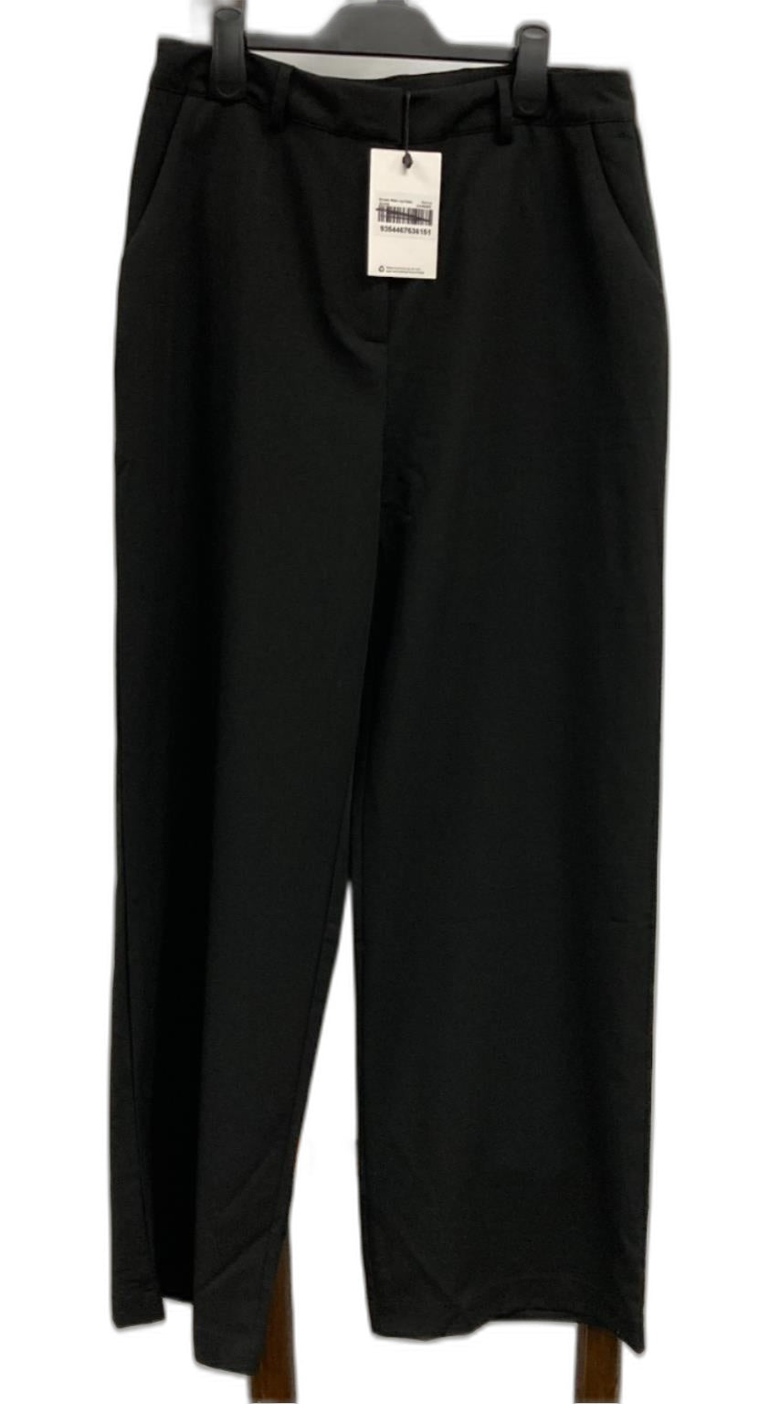 Dazie Rozalia Test Wide Leg Zip/Button Up Black Pants Ladies Sz 14 NEW