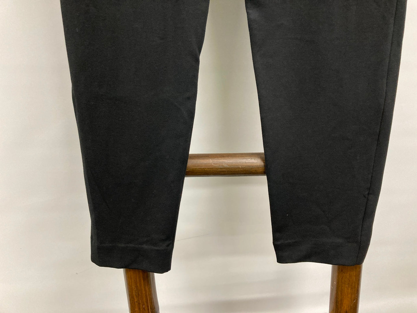 Basque Ponte Straight Leg Zip/Button Black Dress Pants Ladies Sz 10P NEW